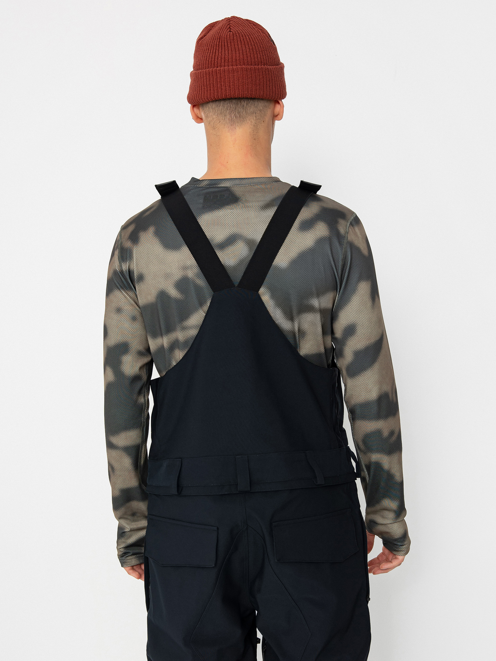 Férfi Snowboard nadrág Volcom Roan Bib Overall (black)