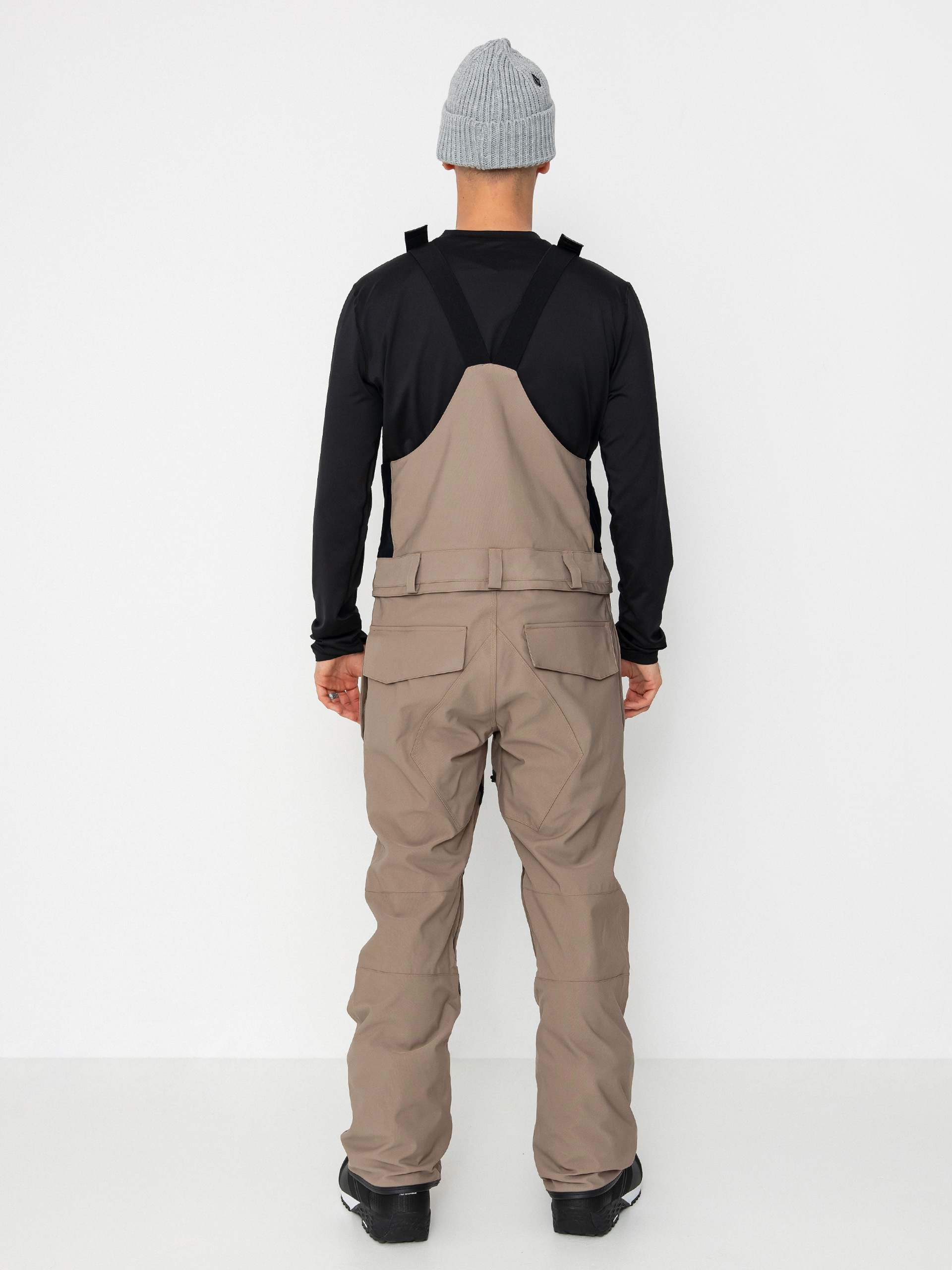 Férfi Snowboard nadrág Volcom Roan Bib Overall (chestnut brown)