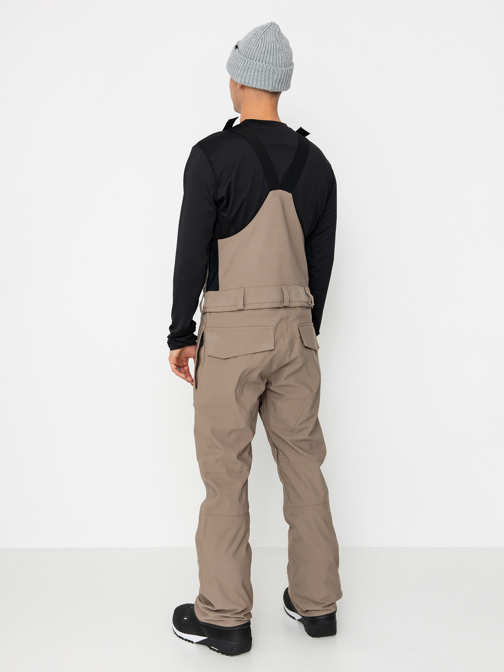 Férfi Snowboard nadrág Volcom Roan Bib Overall (chestnut brown)