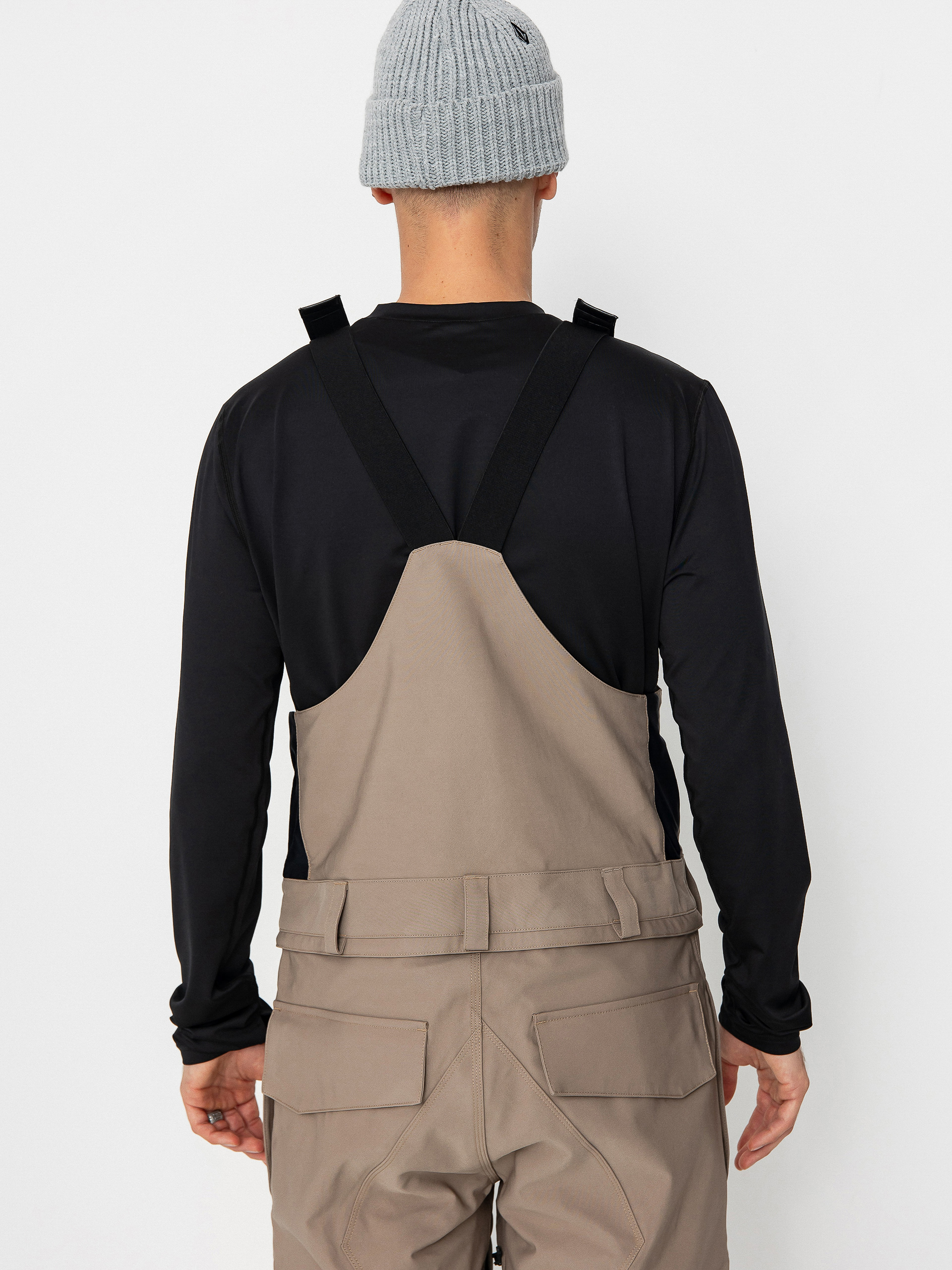 Férfi Snowboard nadrág Volcom Roan Bib Overall (chestnut brown)