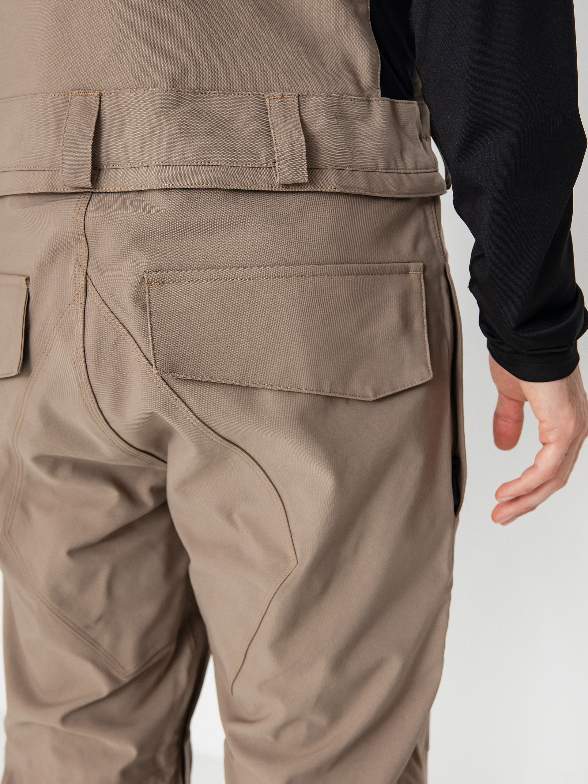 Férfi Snowboard nadrág Volcom Roan Bib Overall (chestnut brown)