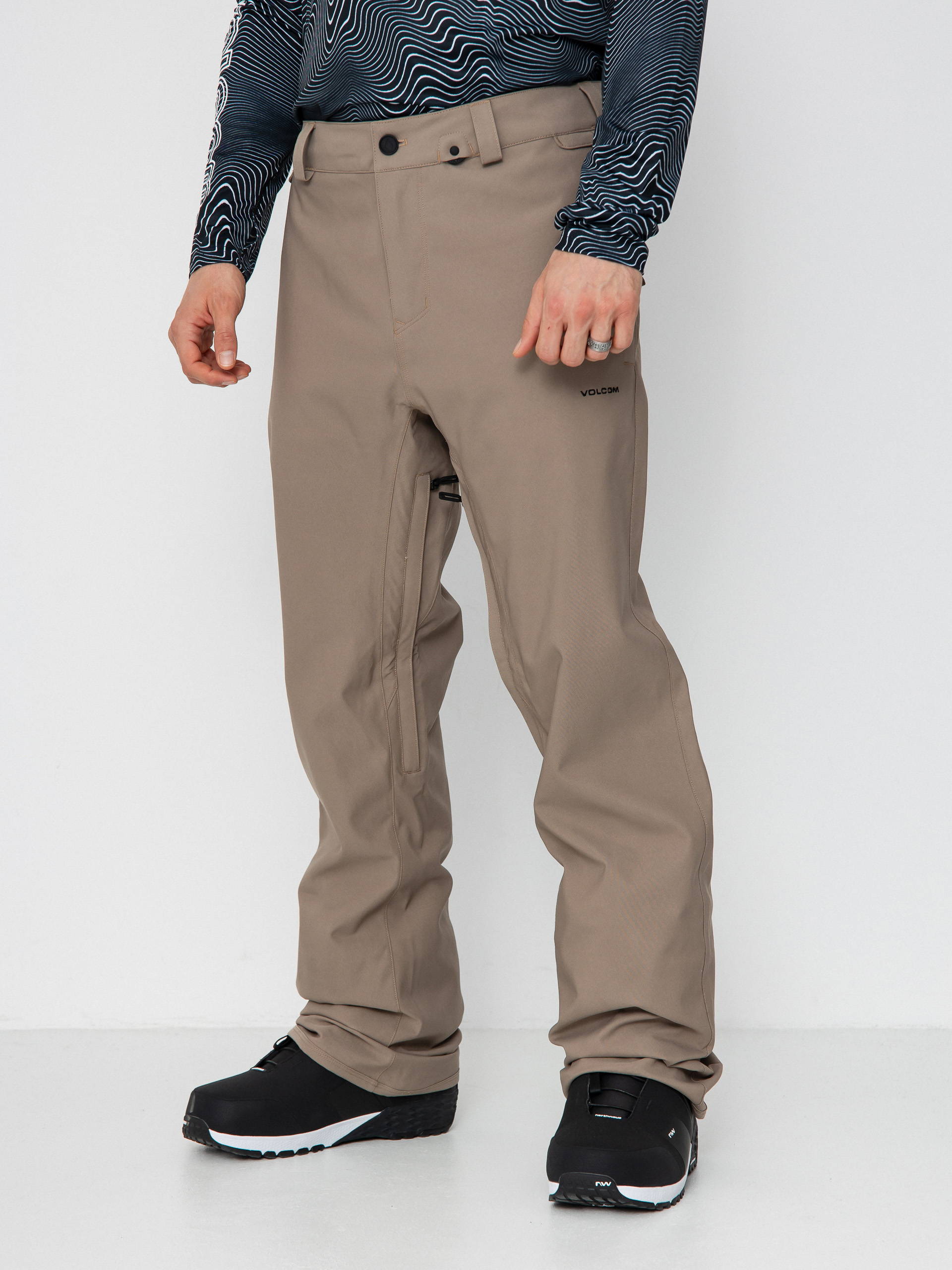 Snowboard nadrág Volcom Freakin Snow Chino (chestnut brown)