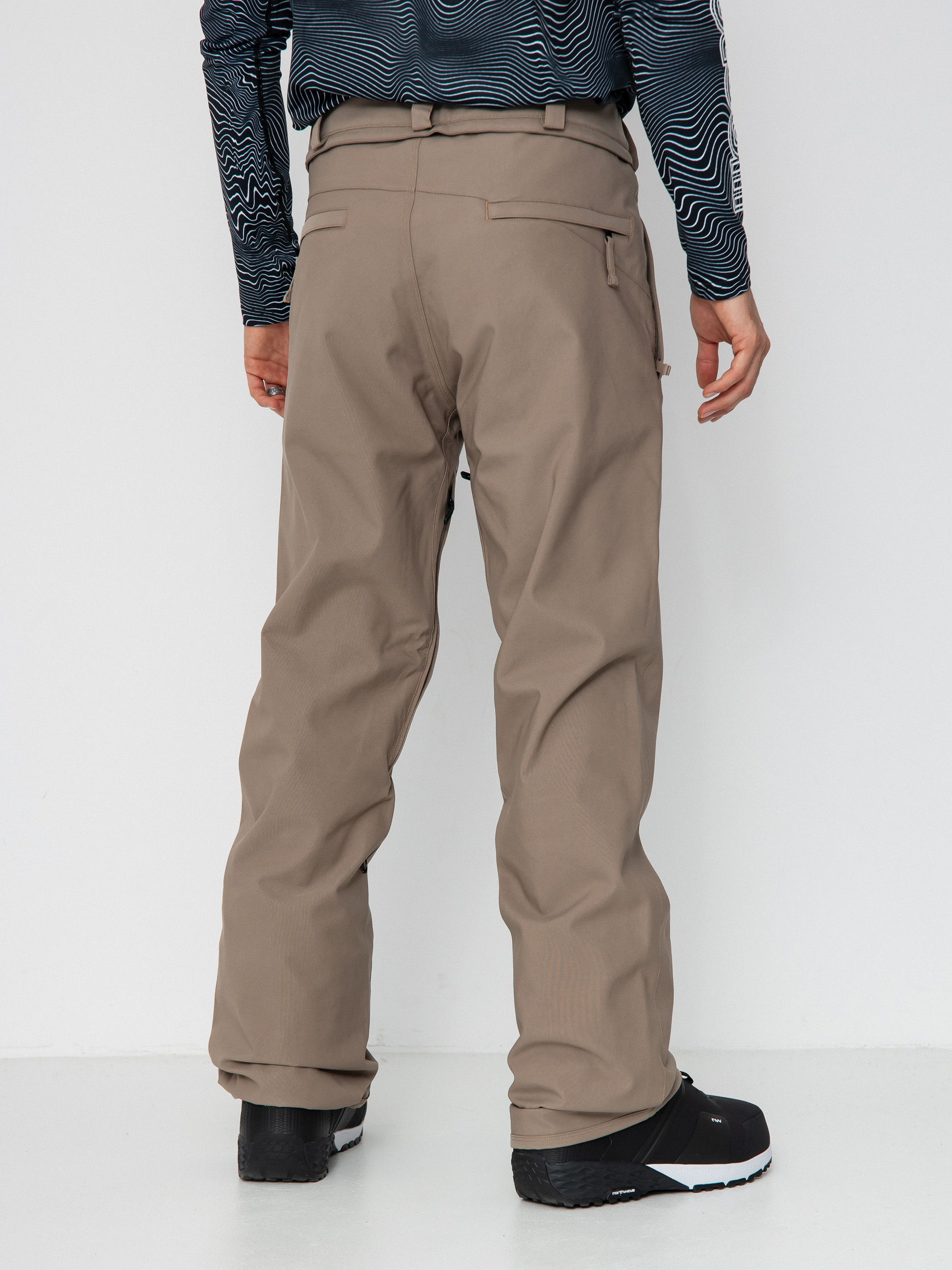 Férfi Snowboard nadrág Volcom Freakin Snow Chino (chestnut brown)