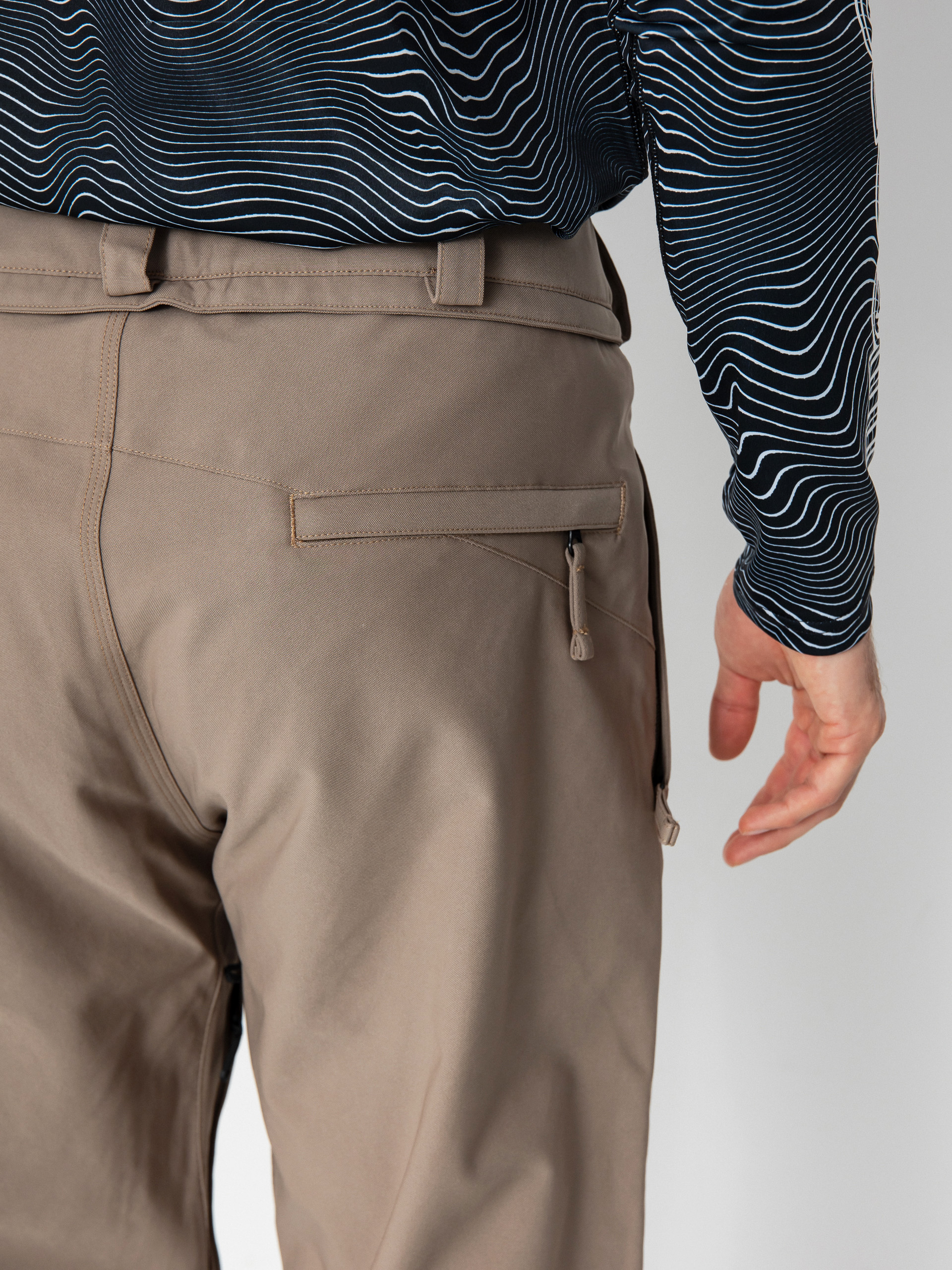 Férfi Snowboard nadrág Volcom Freakin Snow Chino (chestnut brown)