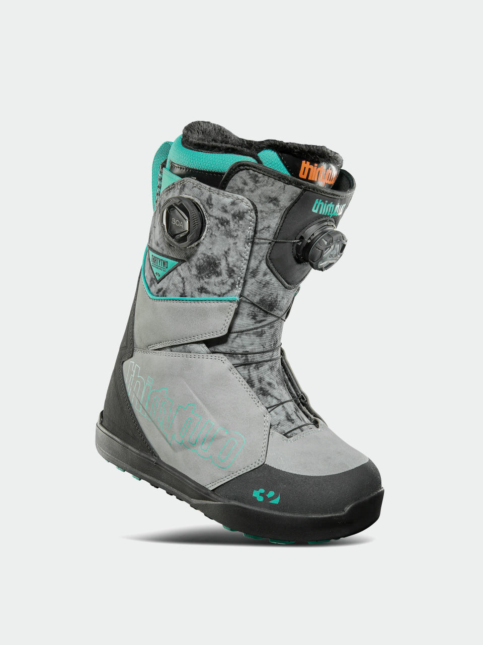 Női Snowboard cipők ThirtyTwo Lashed Double Boa (grey)