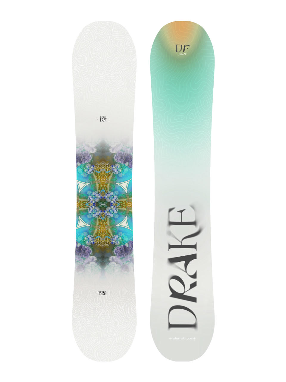 Férfi Snowboard Drake Df Junior Board