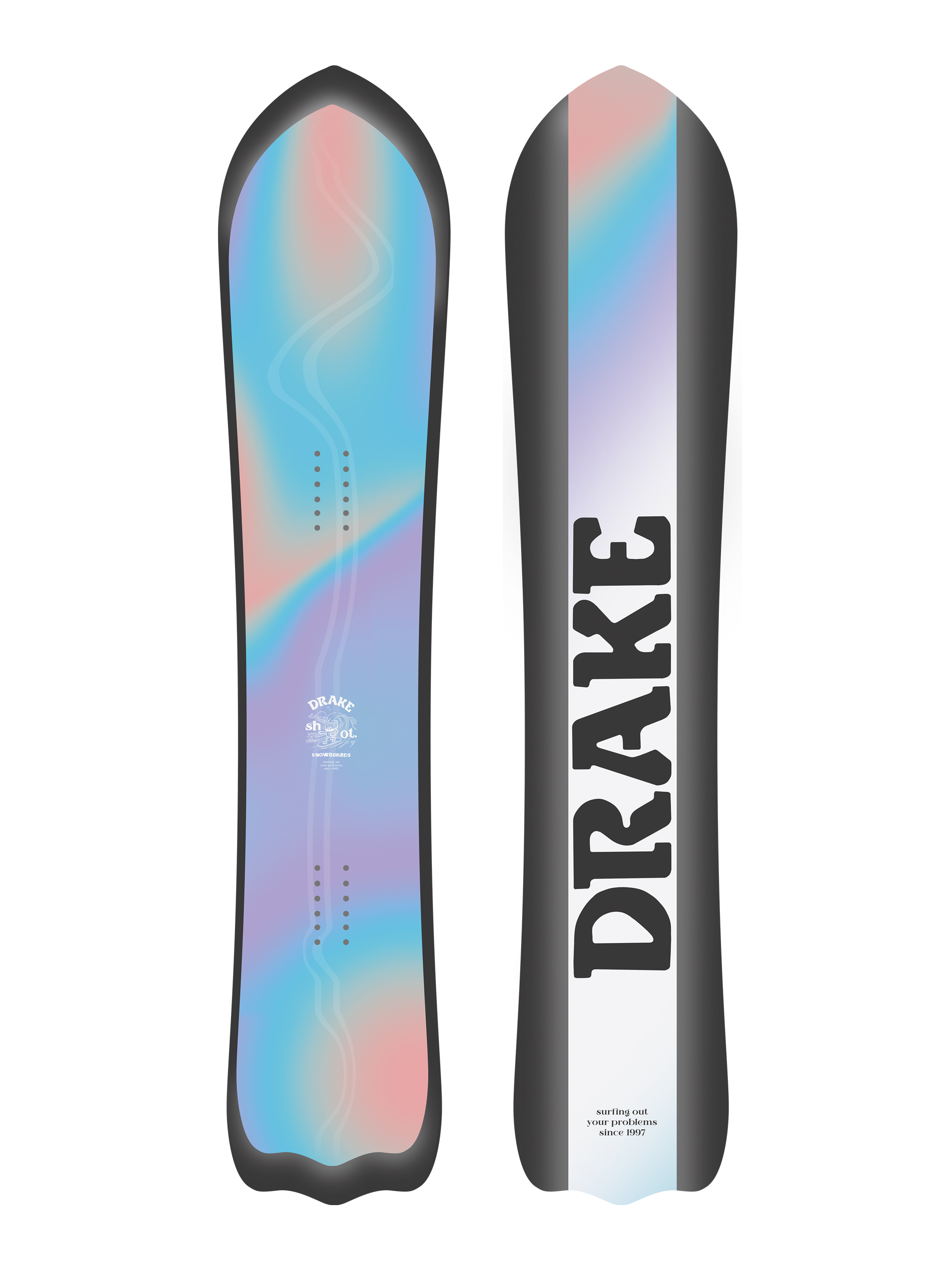 Férfi Snowboard Drake Shot