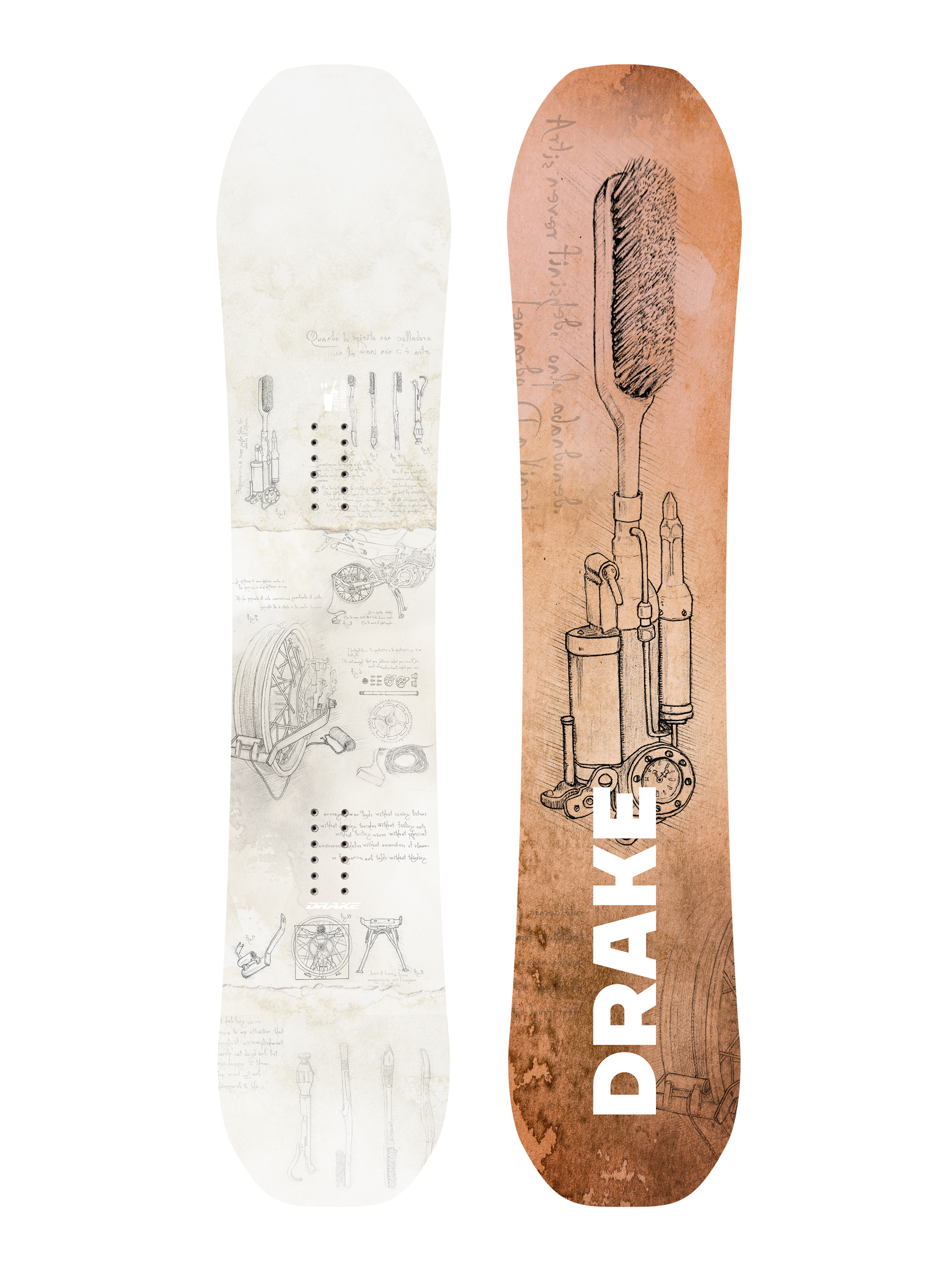 Férfi Snowboard Drake Battle Rusty