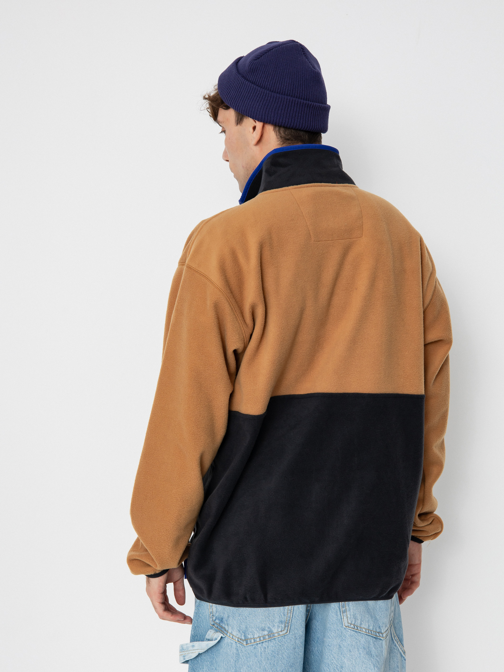 Férfi Polár pulóver Columbia Backbowl II Full Zip (camel brown bl)