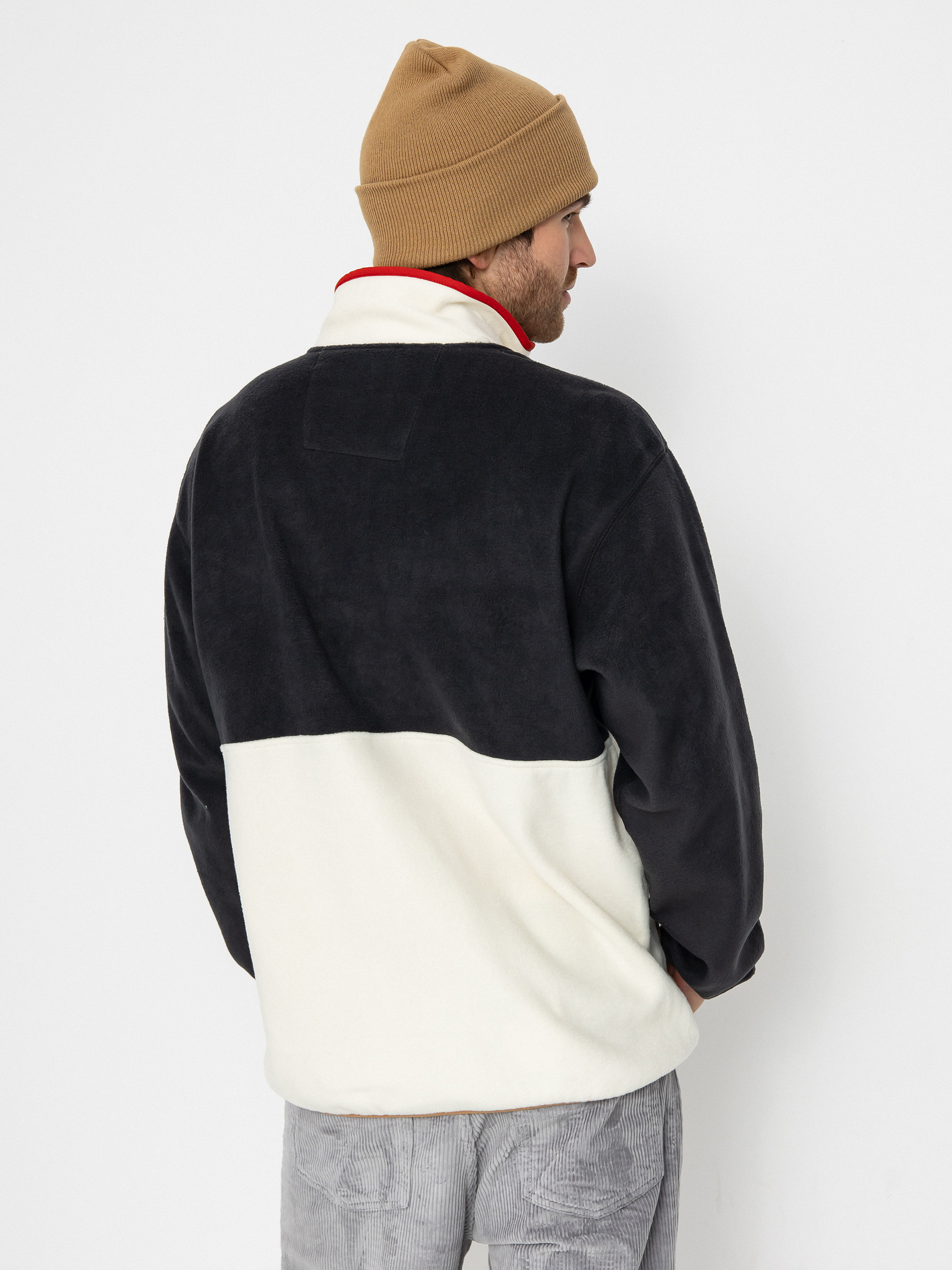 Férfi Polár pulóver Columbia Backbowl II Full Zip (black chalk)