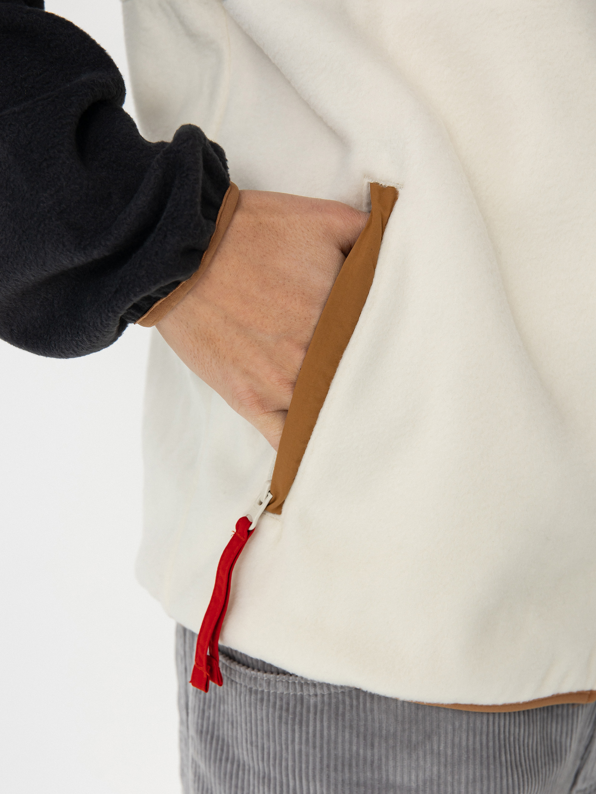 Férfi Polár pulóver Columbia Backbowl II Full Zip (black chalk)