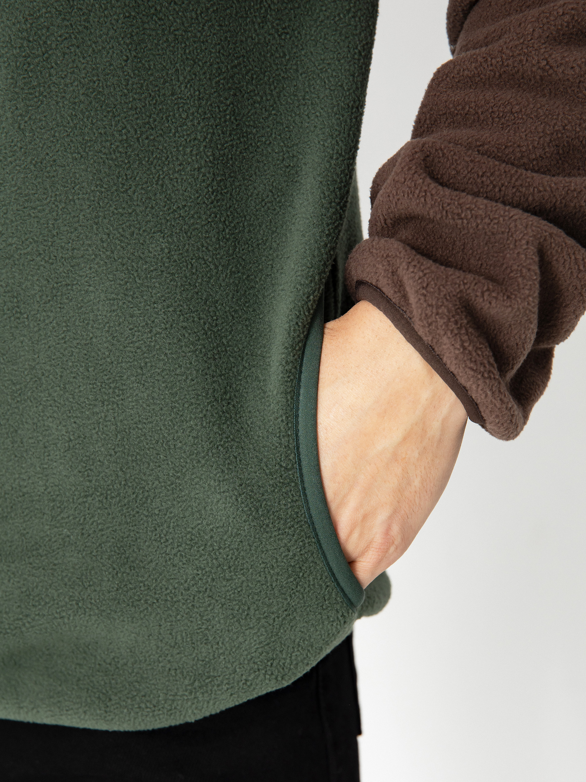 Férfi Polár pulóver Element Abenaki (deep forest)