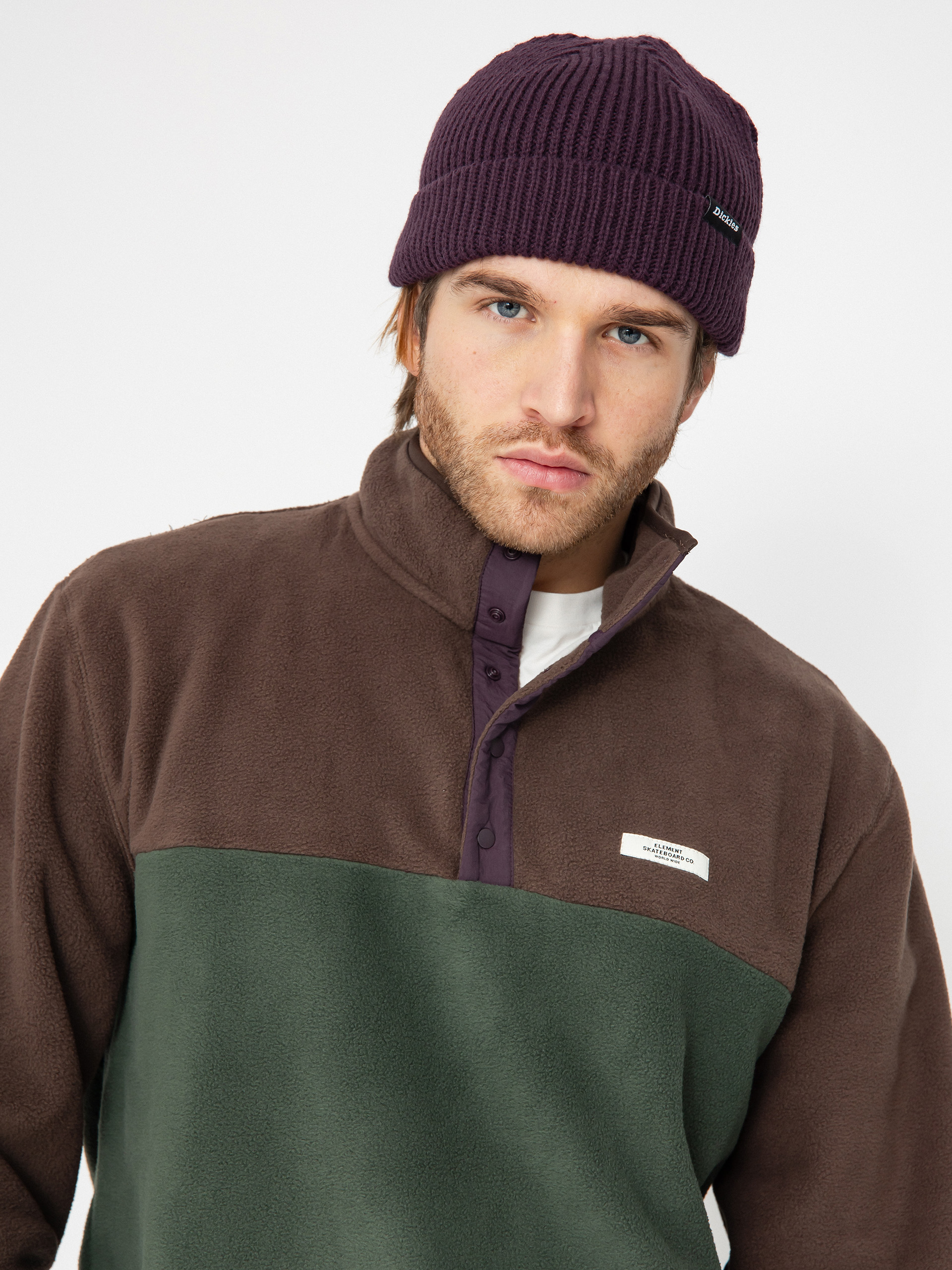 Férfi Polár pulóver Element Abenaki (deep forest)