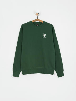 Pulóver HUF X Bronze Worldwide Crewneck (forest green)