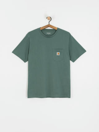 Carhartt WIP Pocket Póló (silver pine)