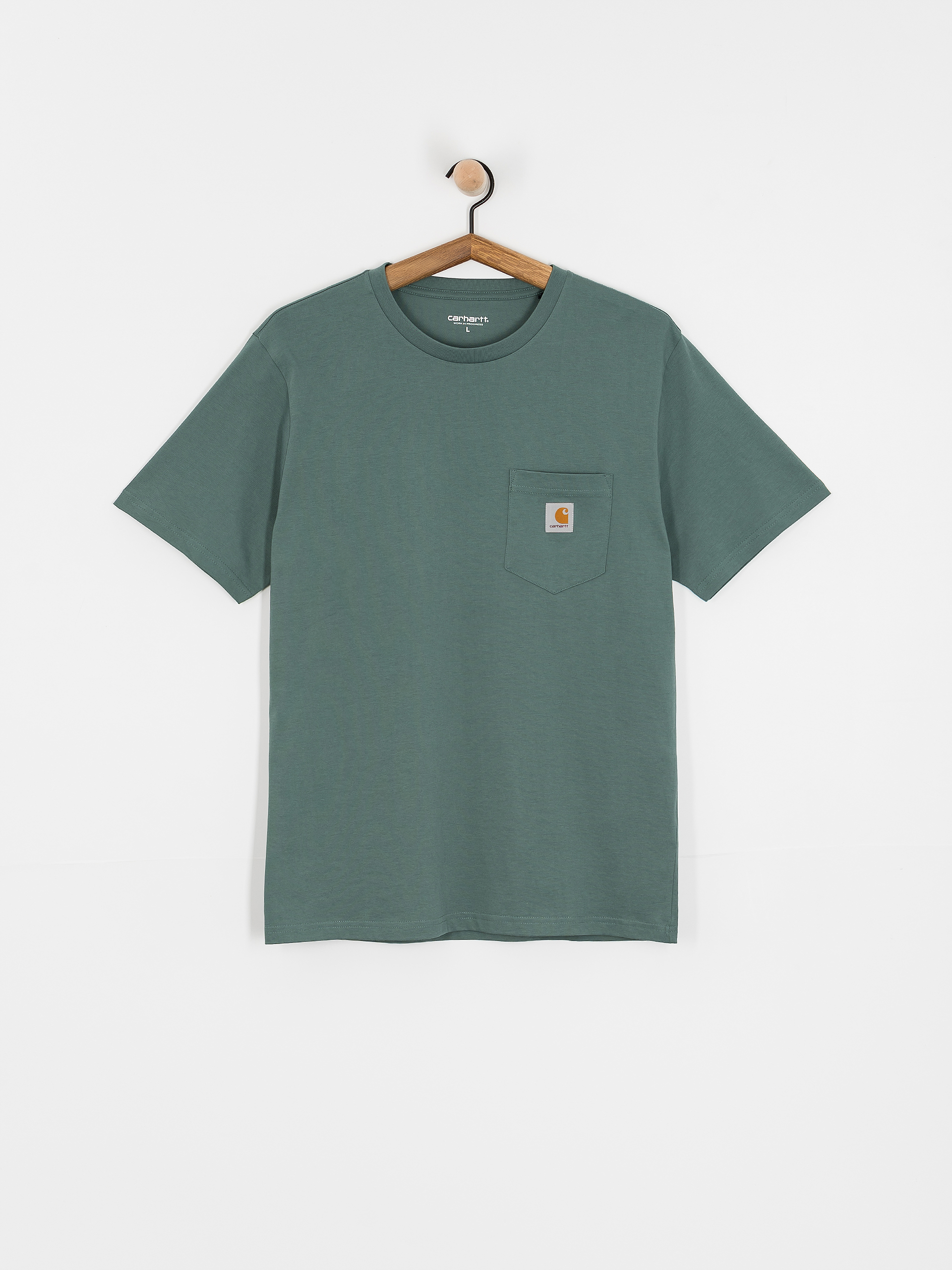Carhartt WIP Pocket Pu00f3lu00f3 (silver pine)