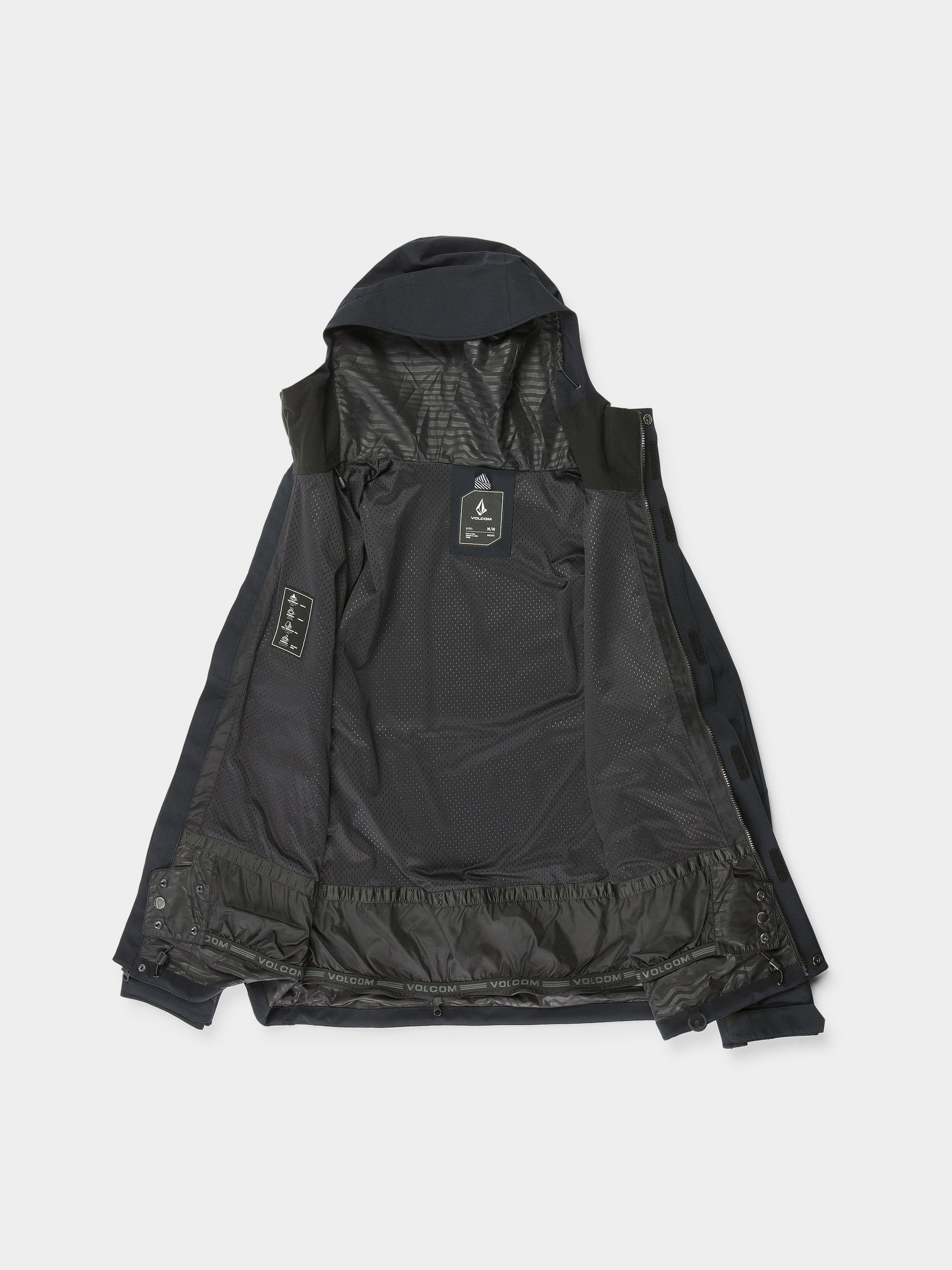 Férfi Snowboard dzseki Volcom Brighton Full Zip (black)