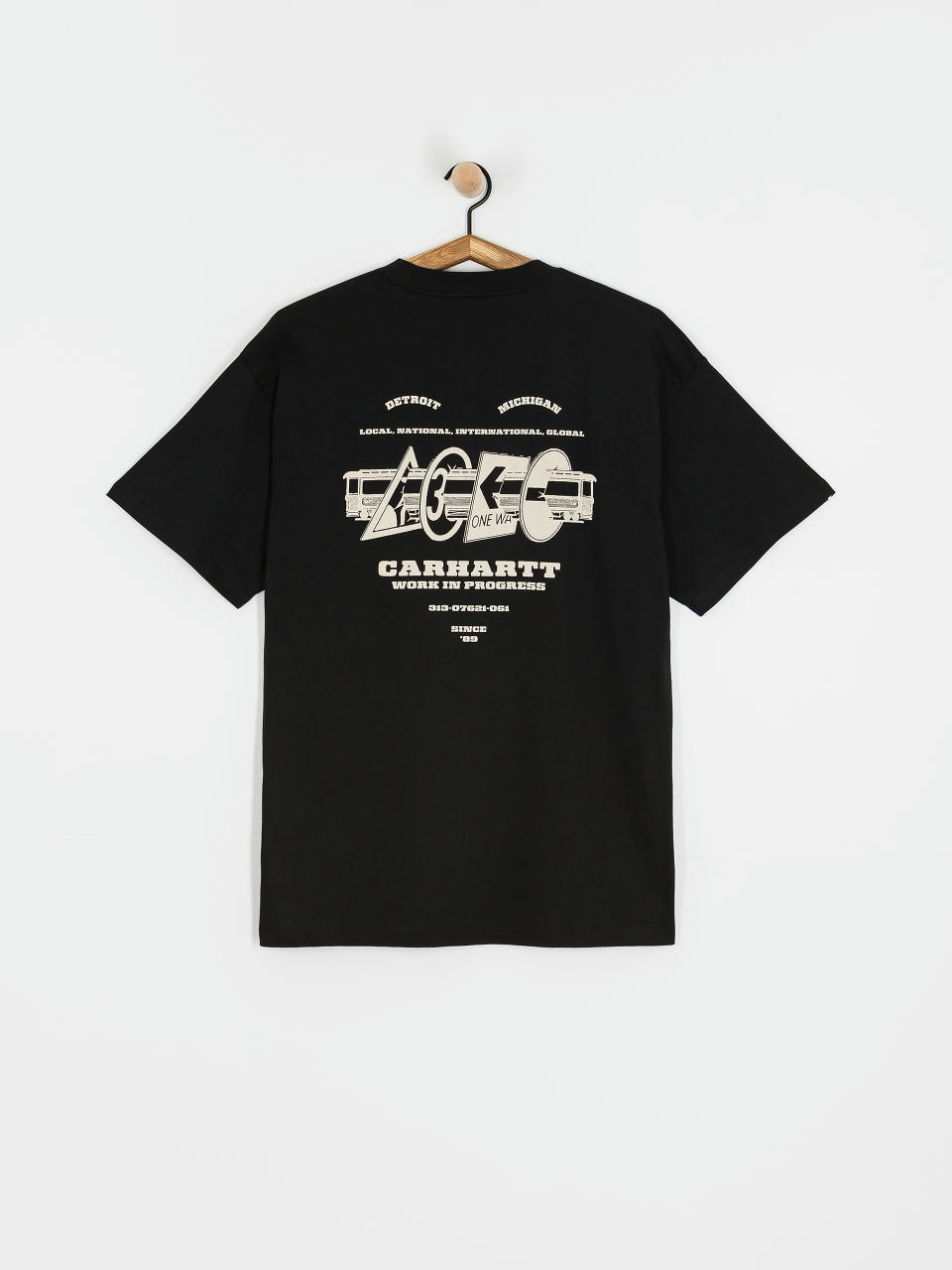 Póló Carhartt WIP Runaway (black/wax)