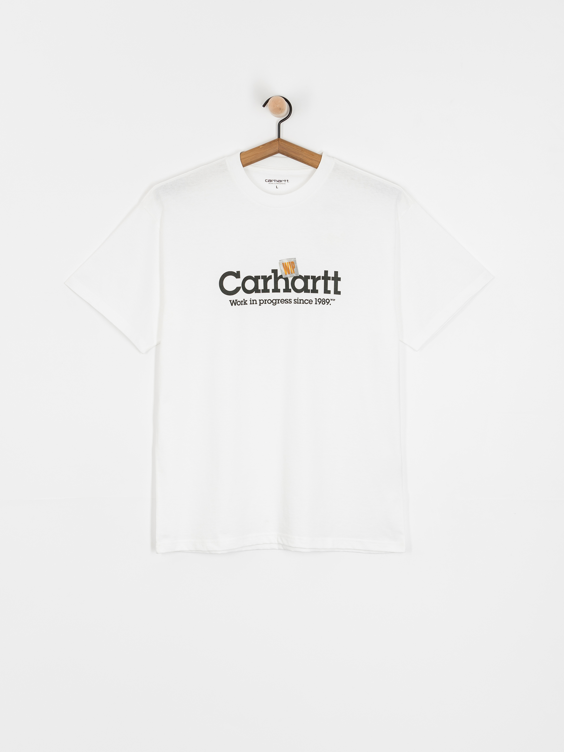 Póló Carhartt WIP Label Script (white)
