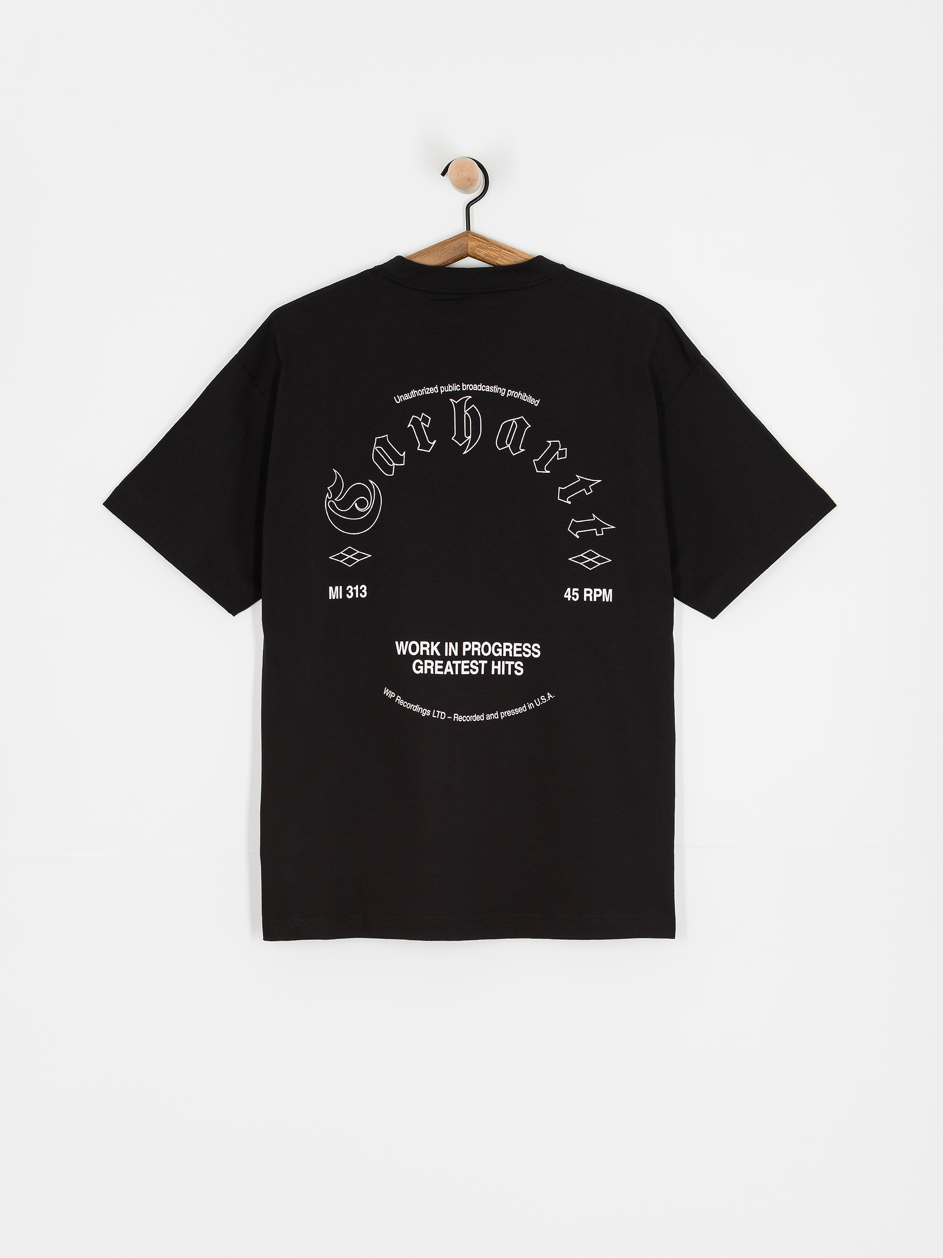 Póló Carhartt WIP Greatest Hits (black/white)