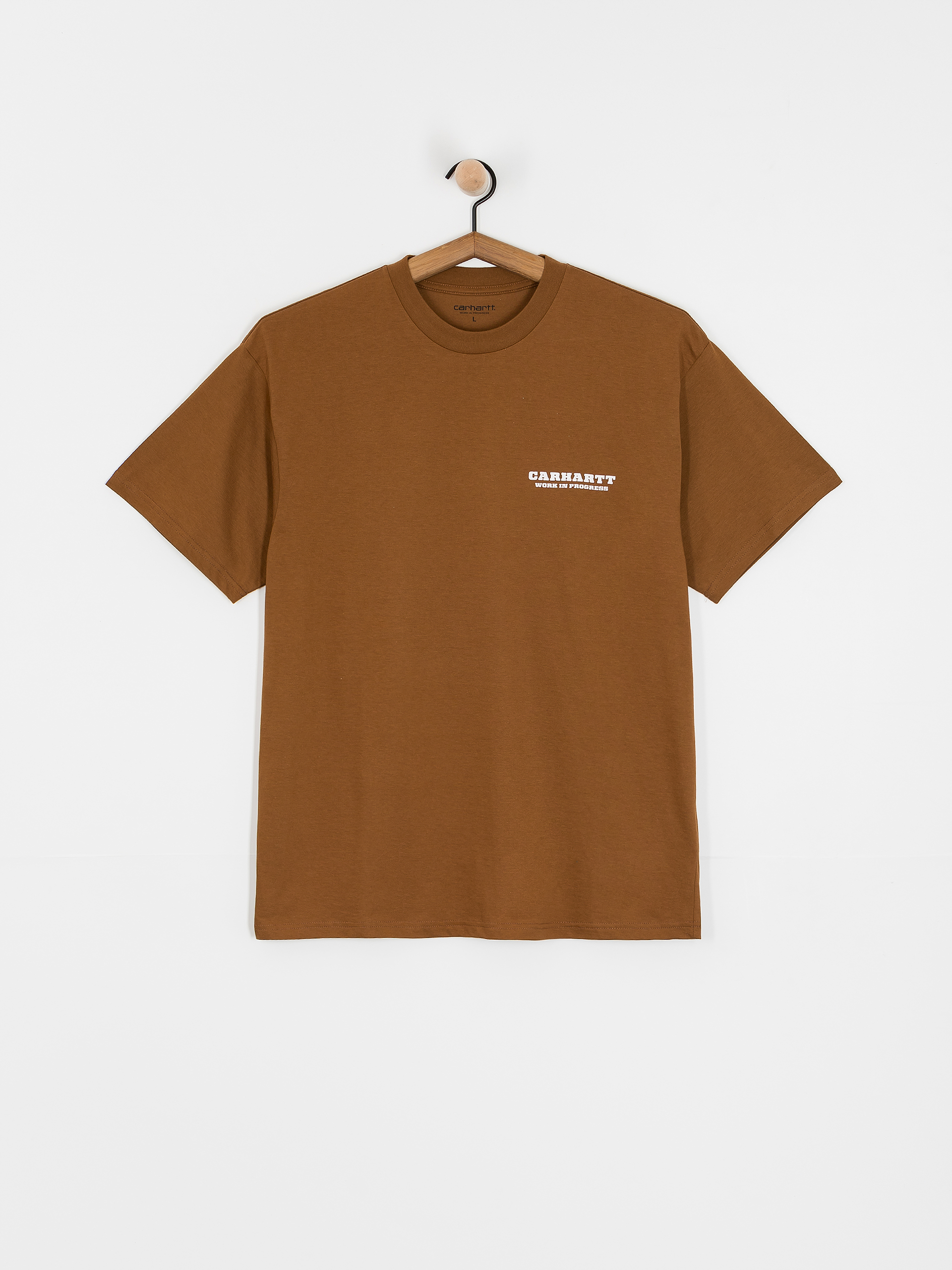 Póló Carhartt WIP Runaway (hamilton brown/white)