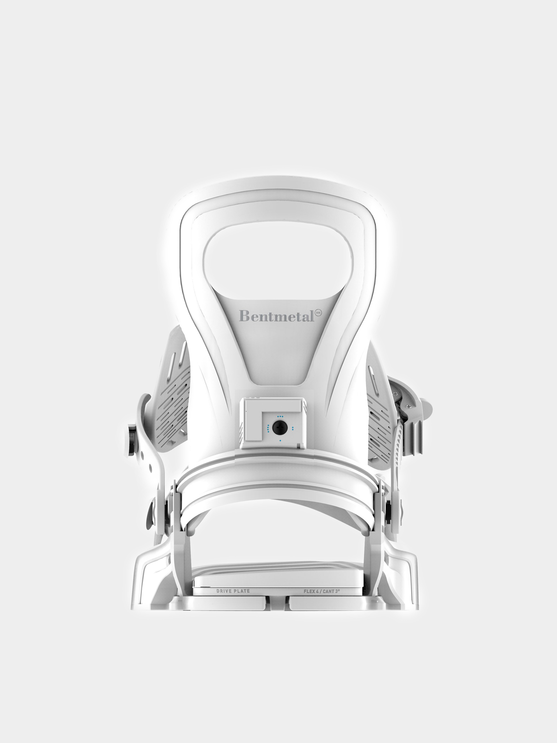 Férfi Snowboard kötés Bent Metal Logic (white)