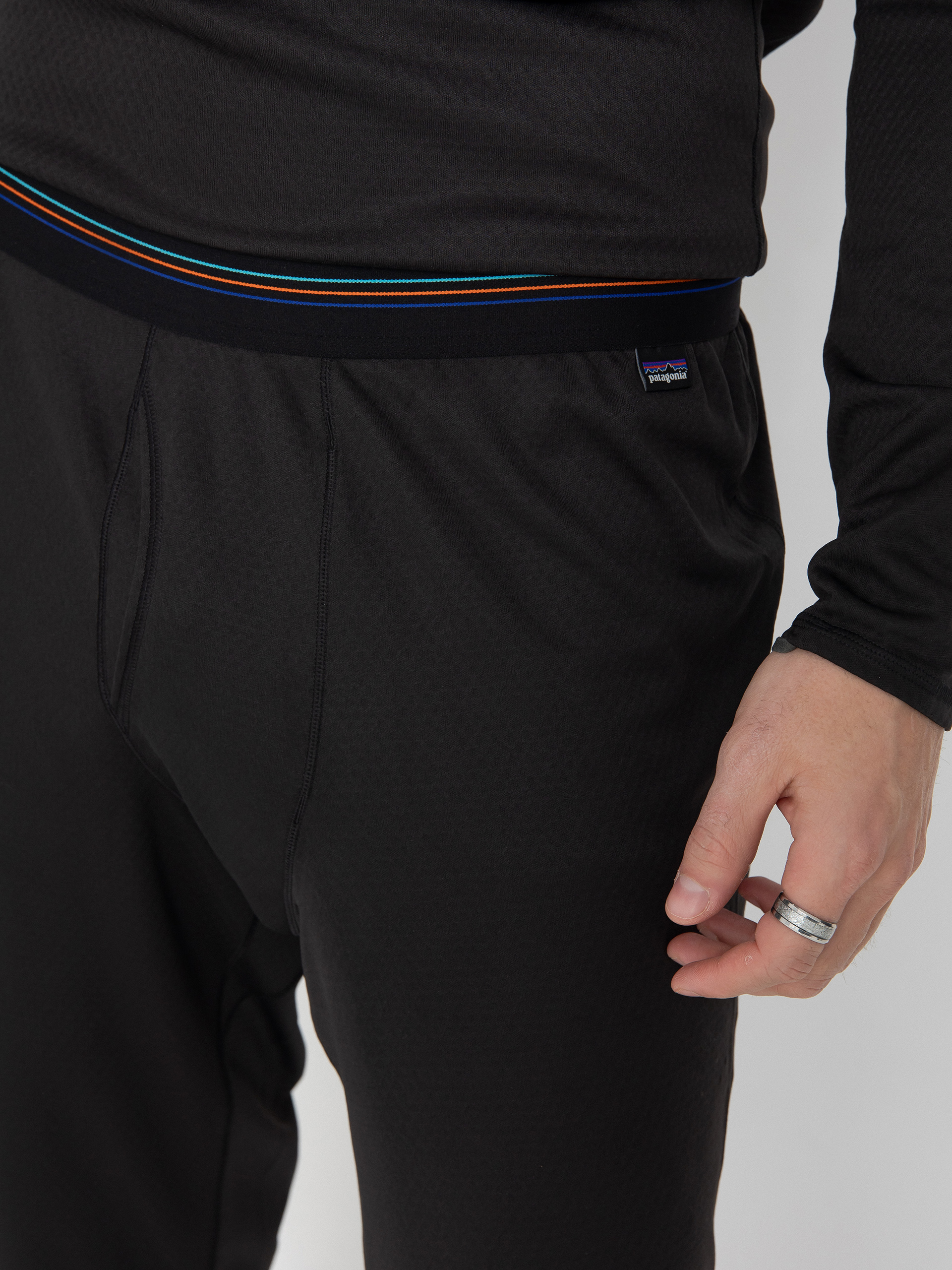 Férfi Patagonia Cap MW Bottoms Thermo leggings (black)