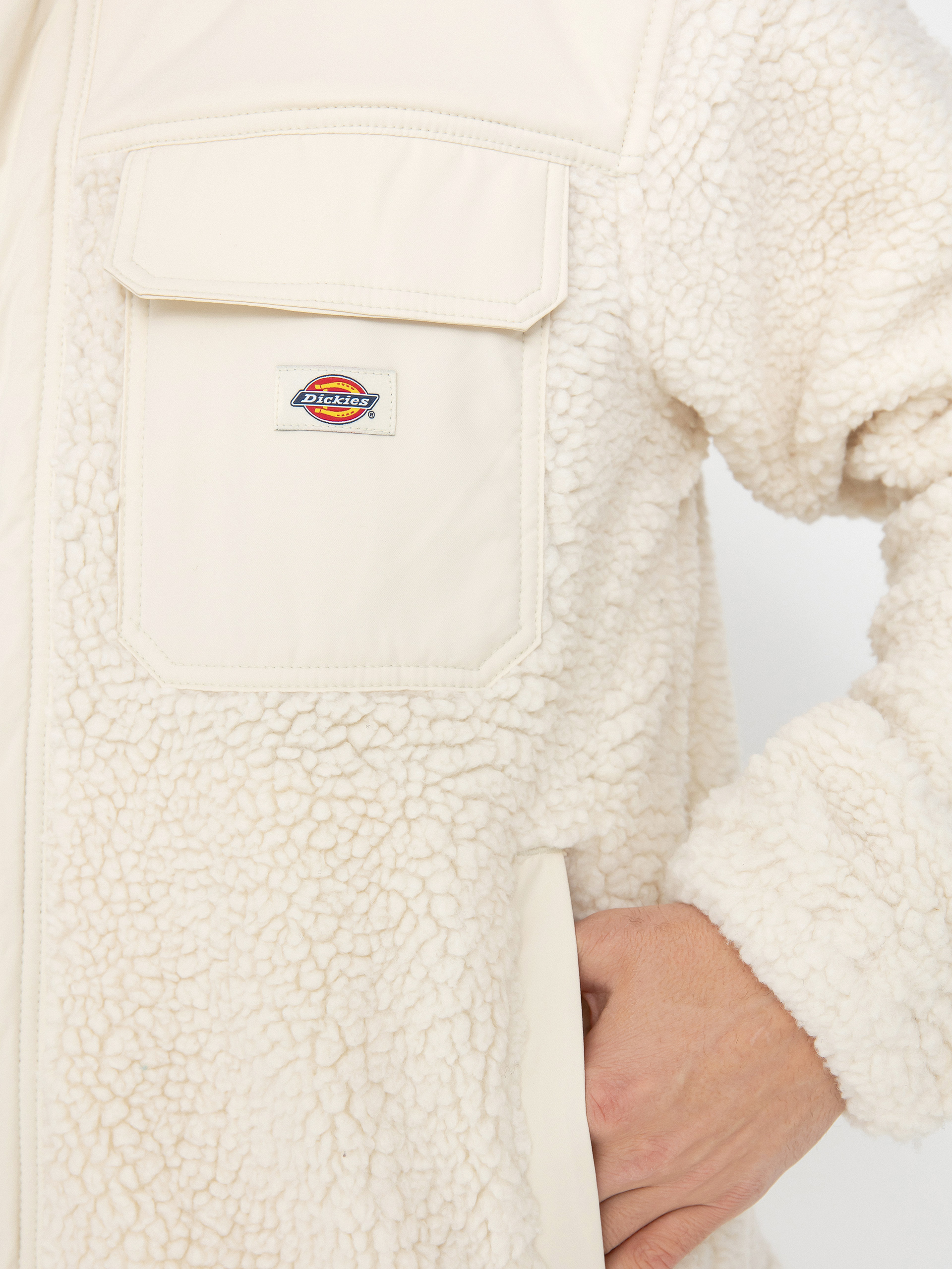 Férfi Polár pulóver Dickies Pinesdale (whitecap gray)