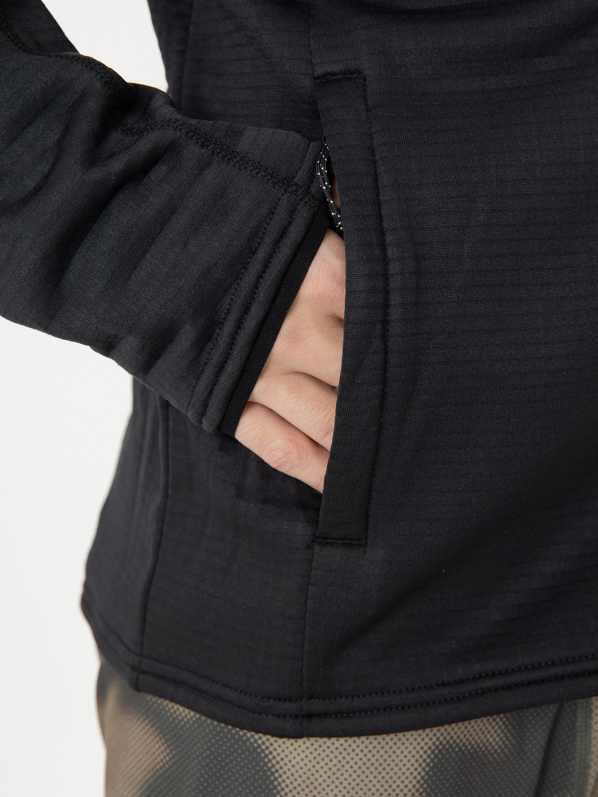 Férfi Thermo pulóver Volcom Gridlock Full Zip (black)