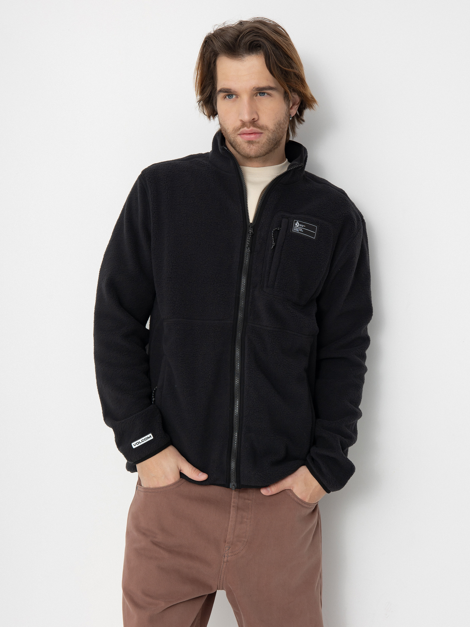 Thermo pulu00f3ver Volcom Fleecer Full Zip (black)