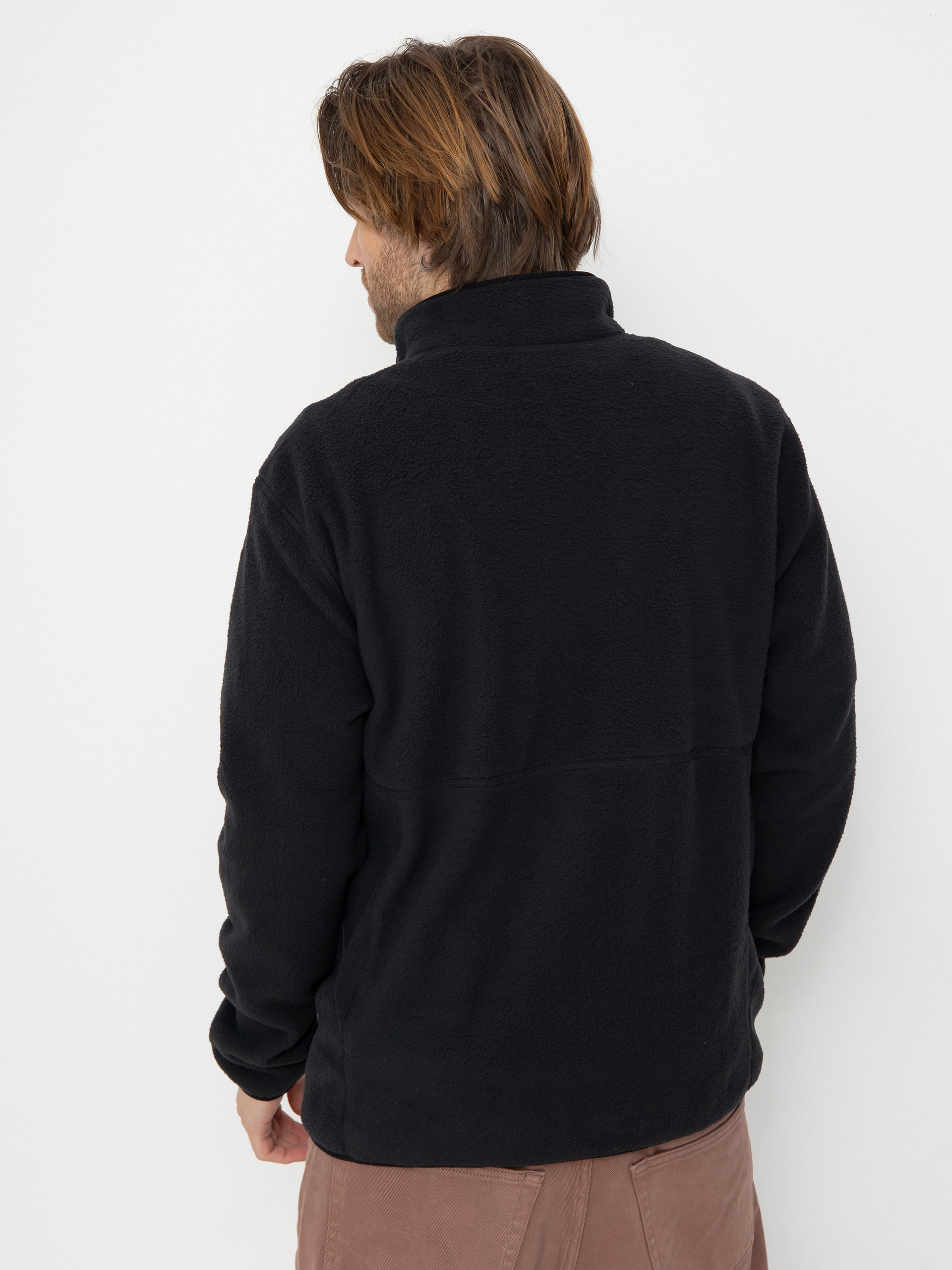 Férfi Thermo pulóver Volcom Fleecer Full Zip (black)