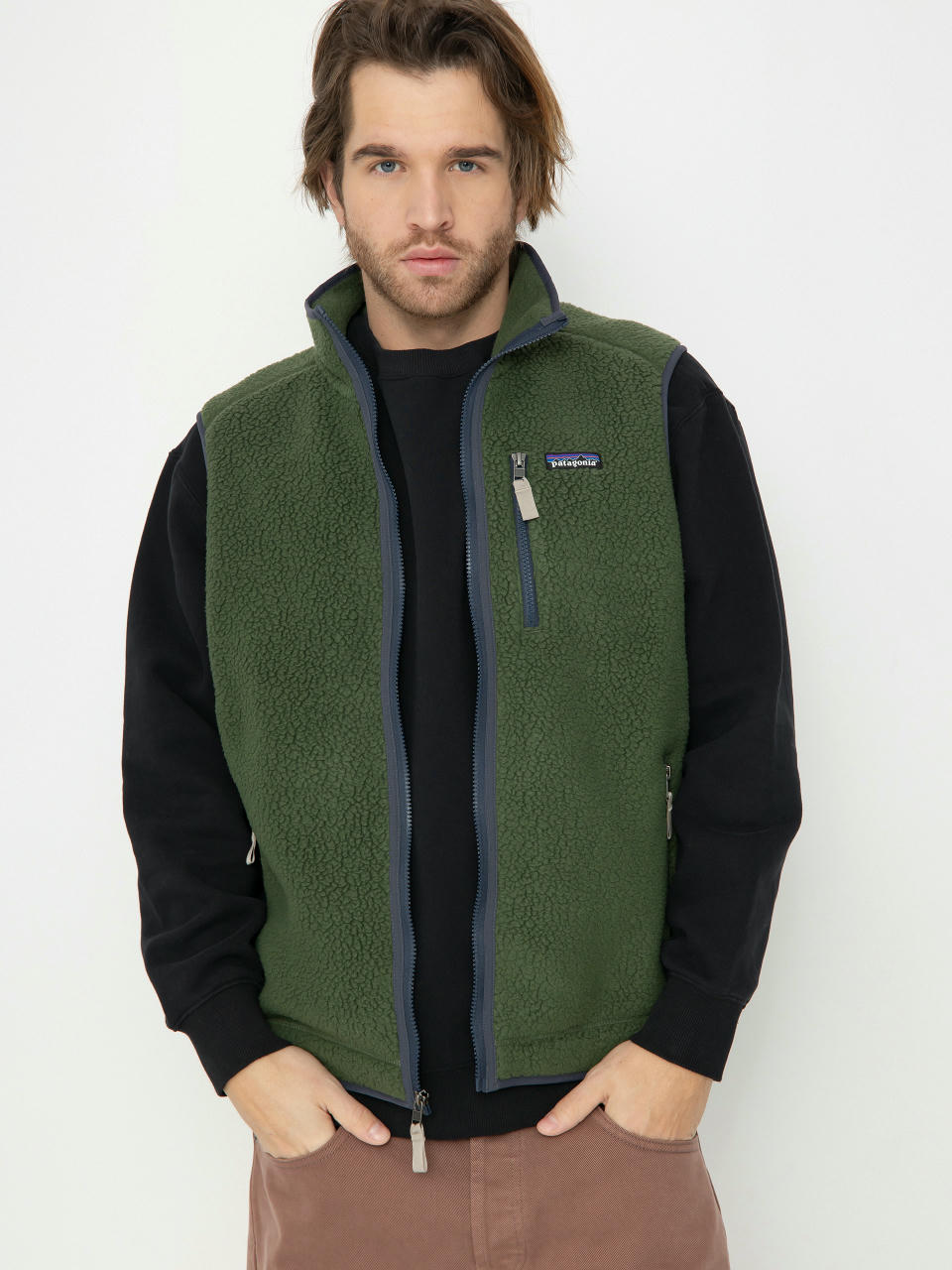 Mellény Patagonia Retro Pile Vest (torrey pine green)