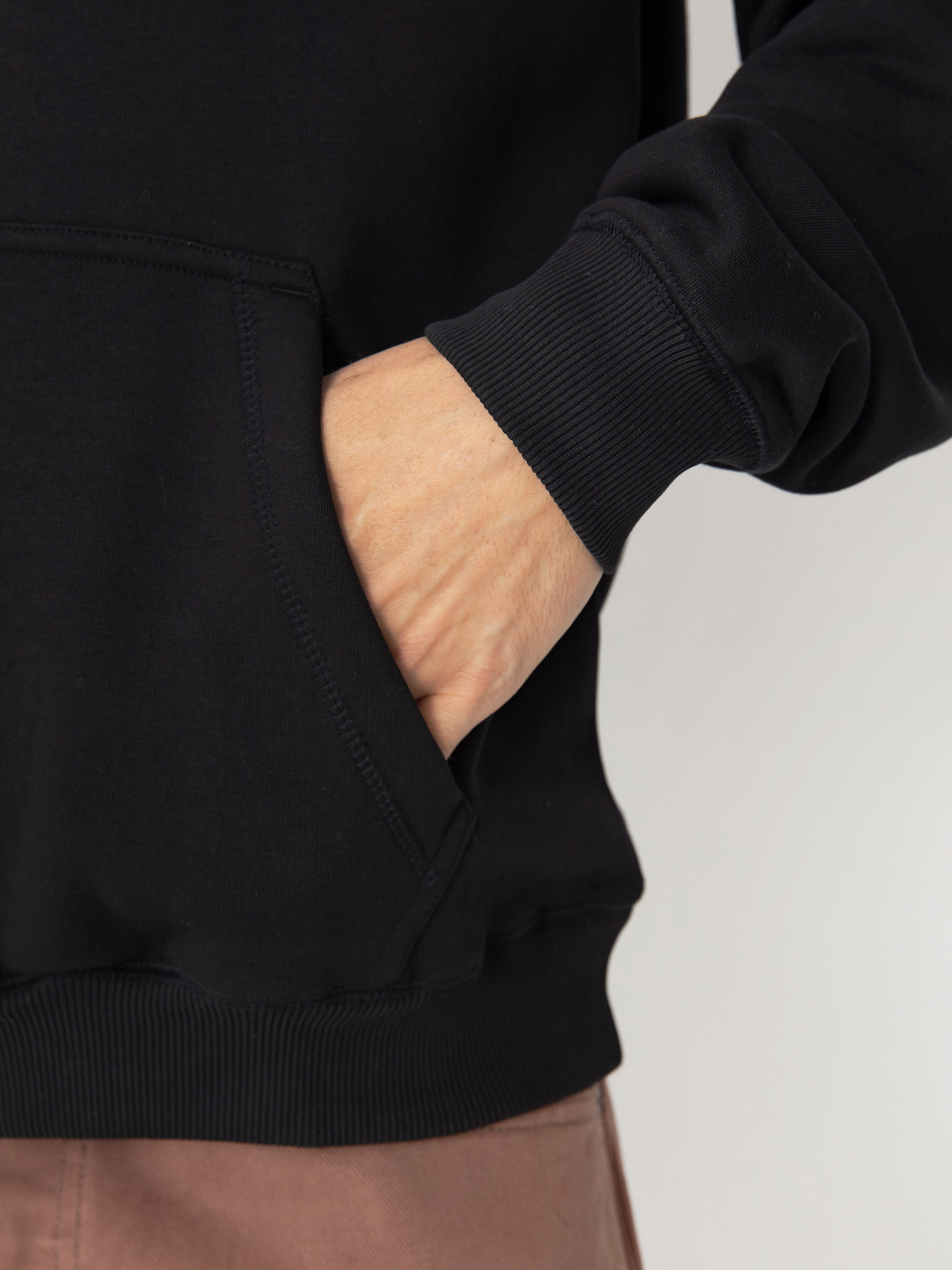 Kapucnis pulóver Zoo York Apple HD (black)