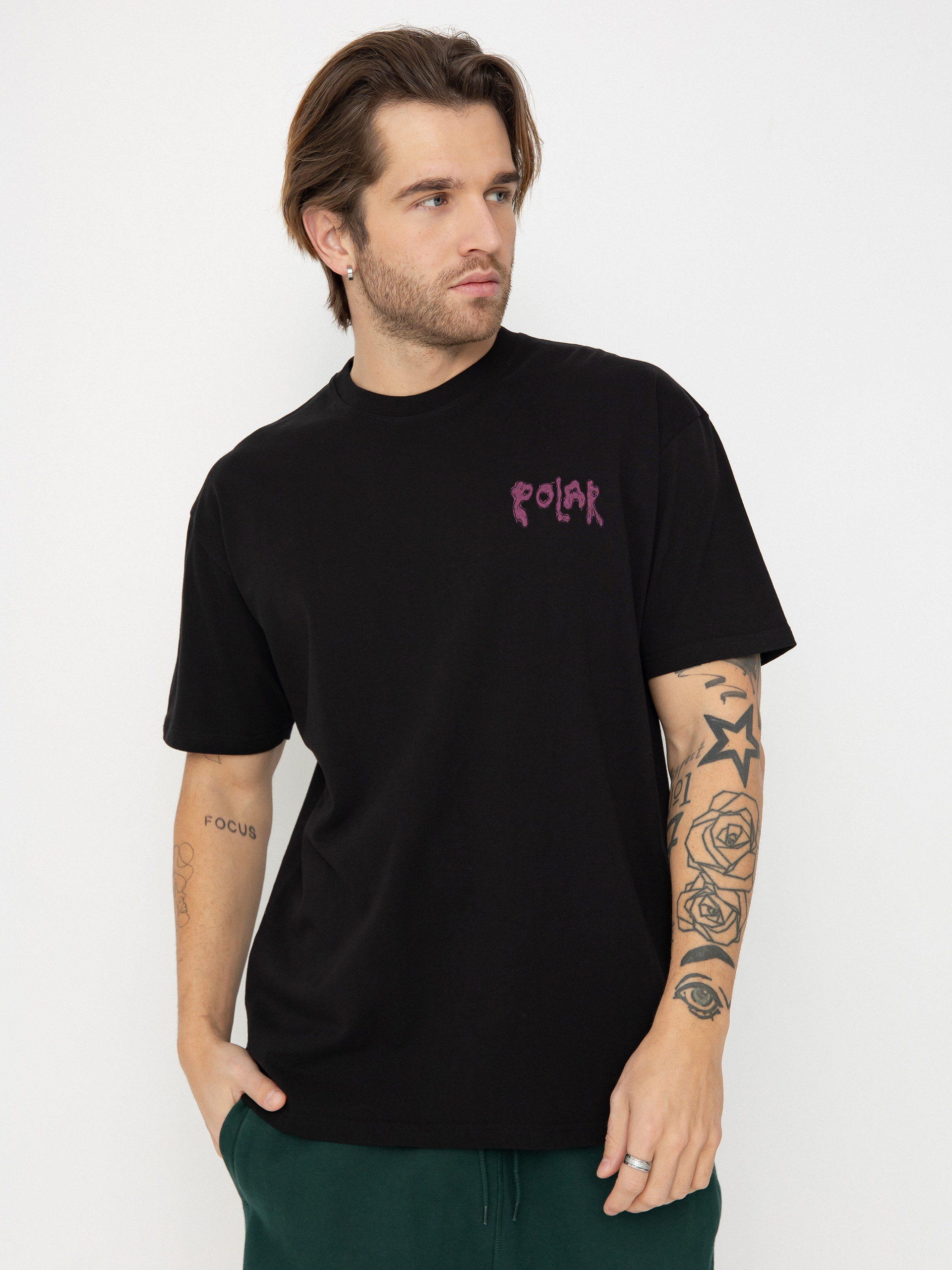 Póló Polar Skate Bear (black)