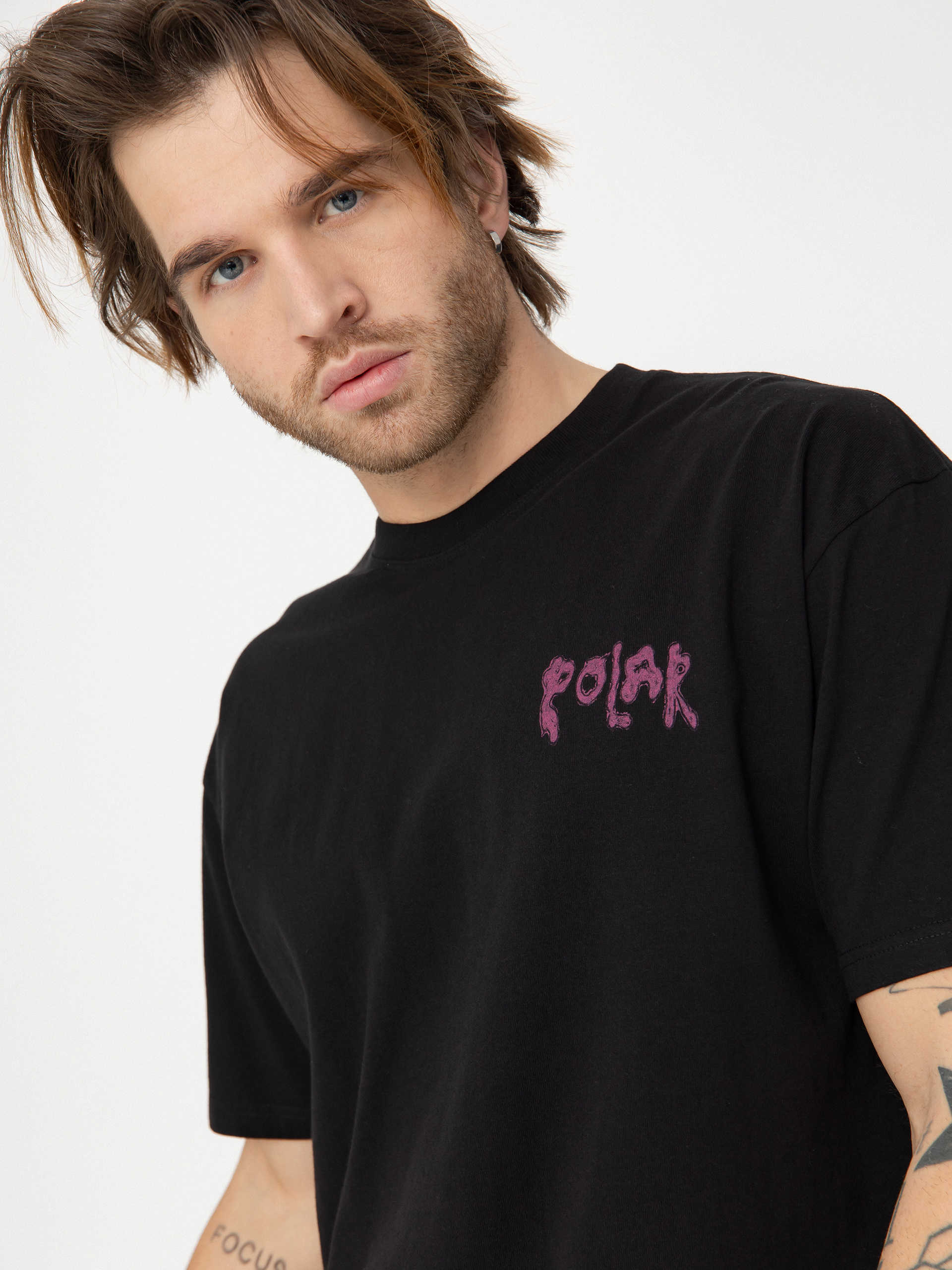 Póló Polar Skate Bear (black)