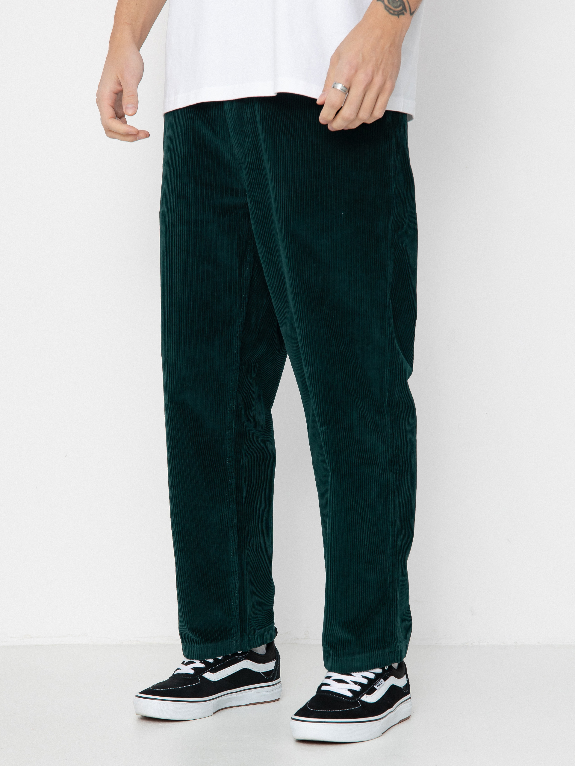 Kisnadru00e1g Polar Skate 93! Cord (dark emerald)