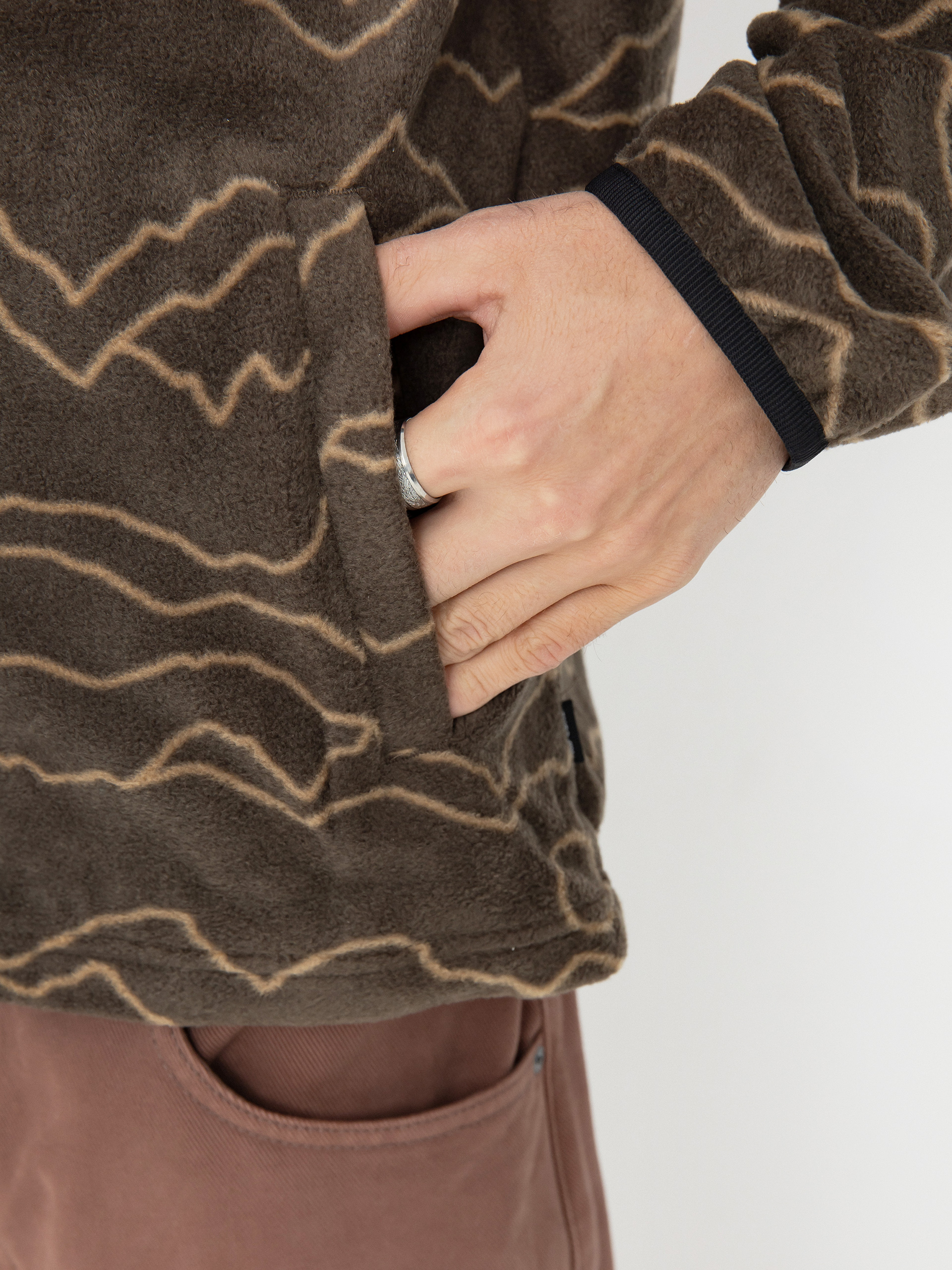 Férfi Polár pulóver Rip Curl Fun Times (rock)