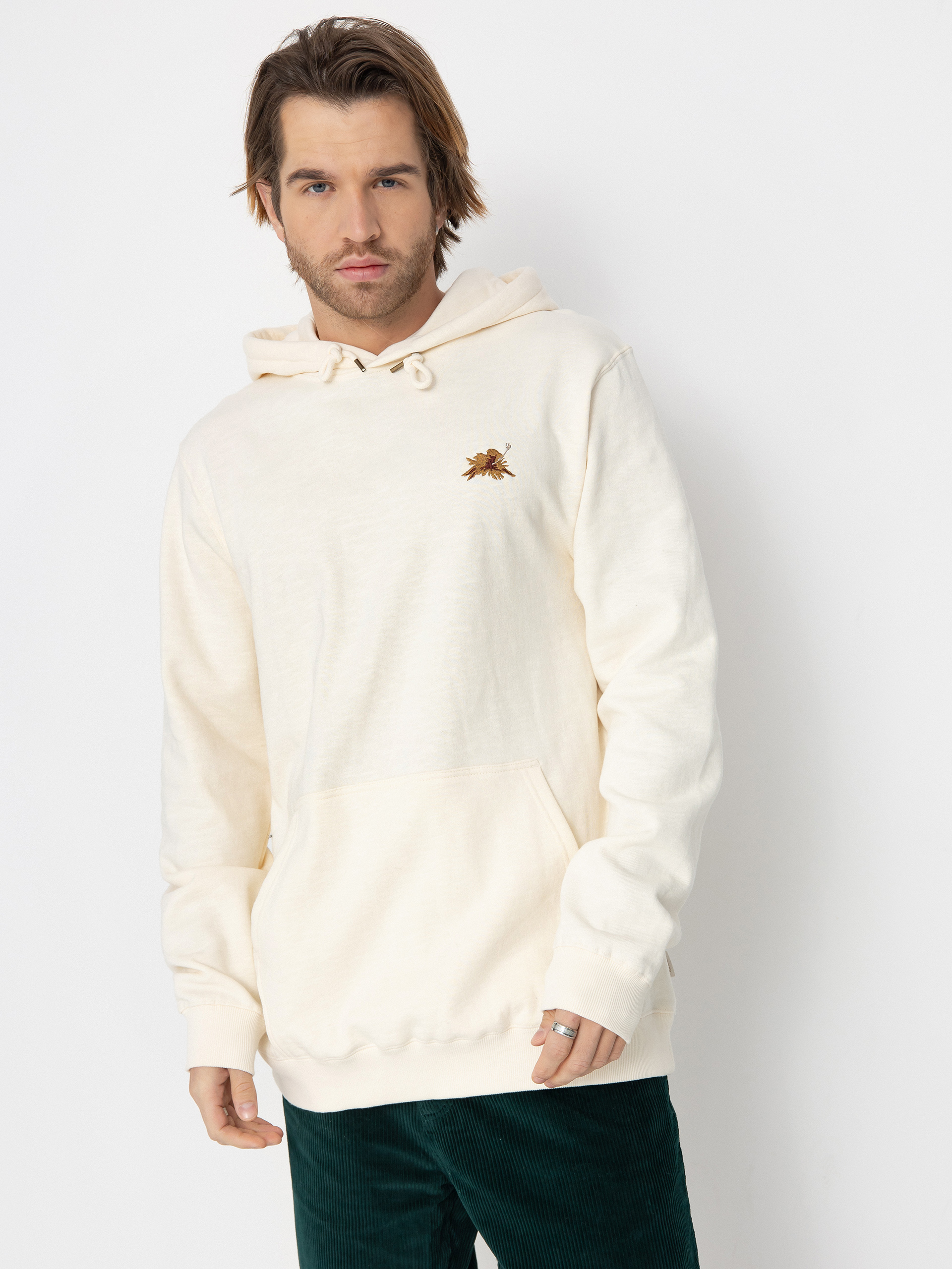 Kapucnis pulóver Rip Curl Surf Revival Hoffman HD (bone)