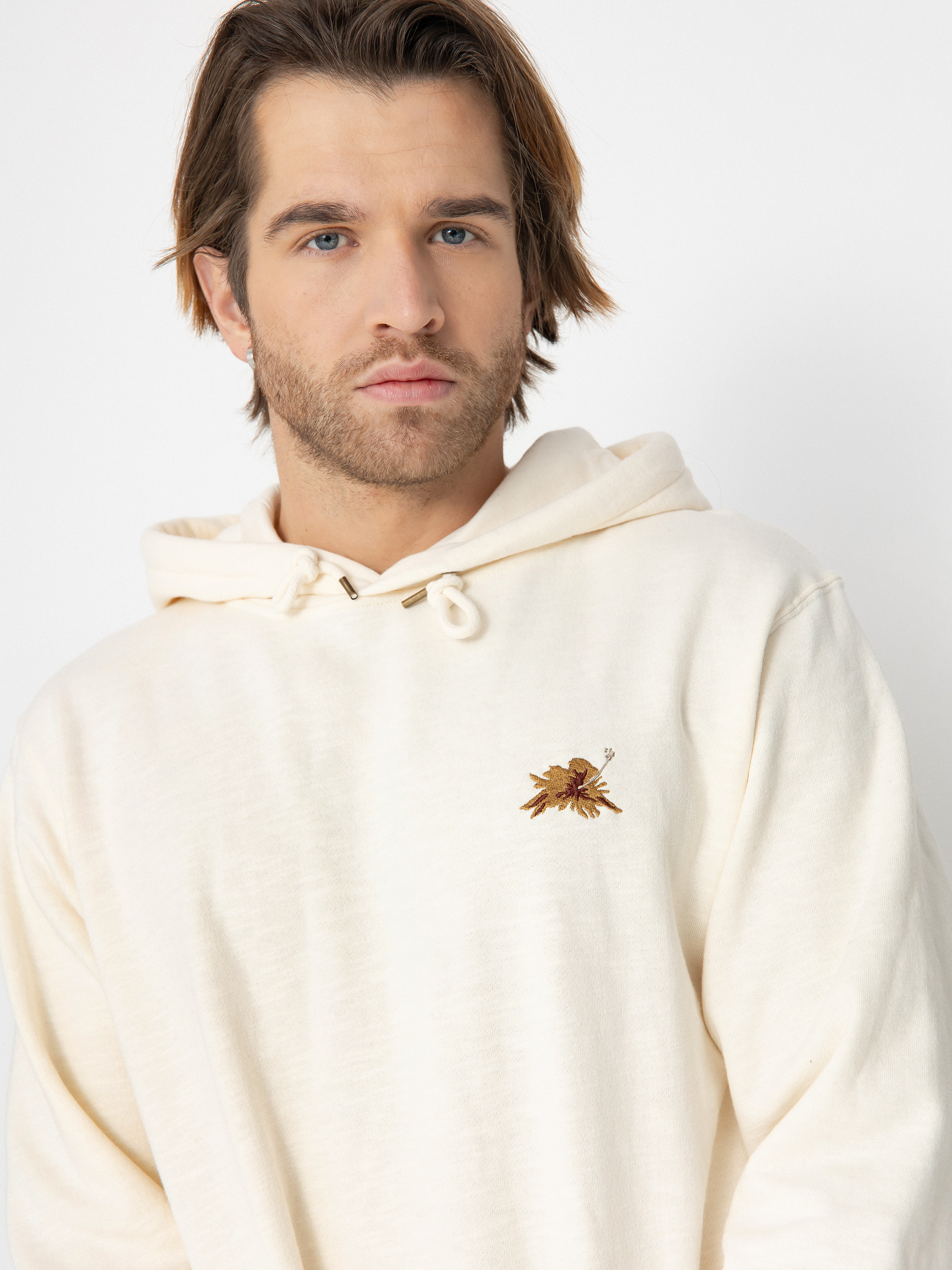 Kapucnis pulóver Rip Curl Surf Revival Hoffman HD (bone)