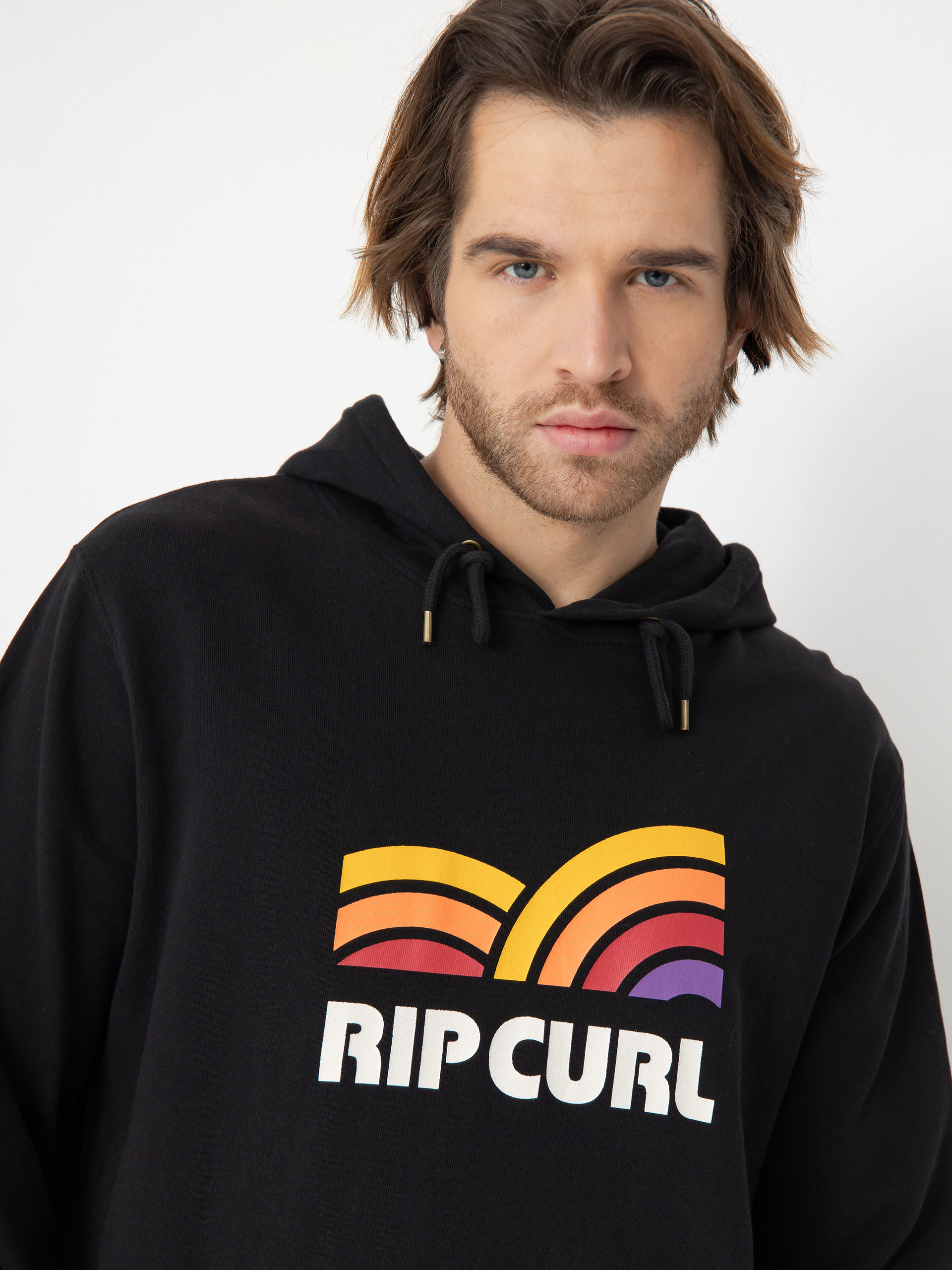 Kapucnis pulóver Rip Curl Surf Revival Capture HD (black)