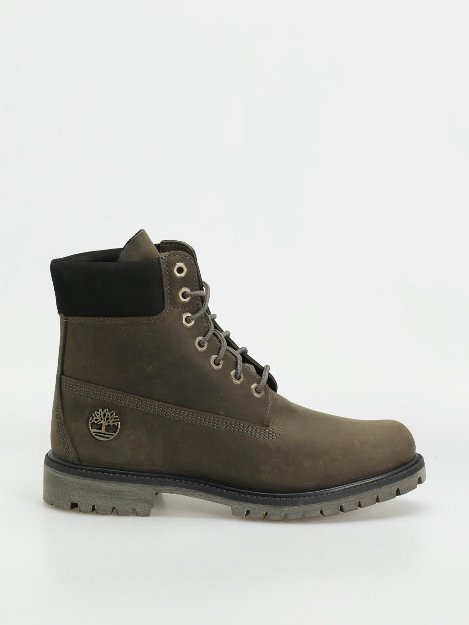 Timberland Premium 6 In Lace Téli cipők (medium grey full grain)