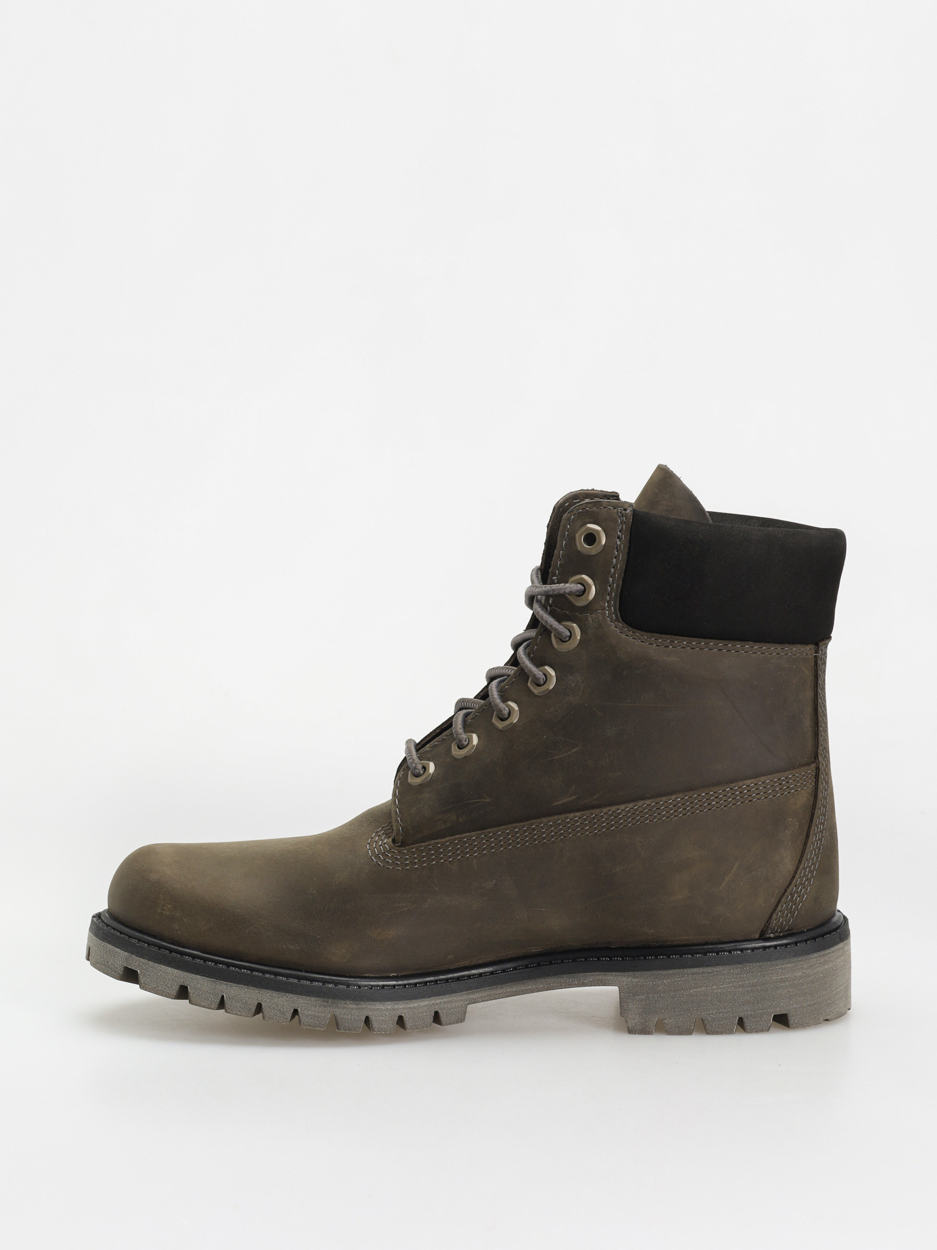 Timberland Premium 6 In Lace Téli cipők (medium grey full grain)