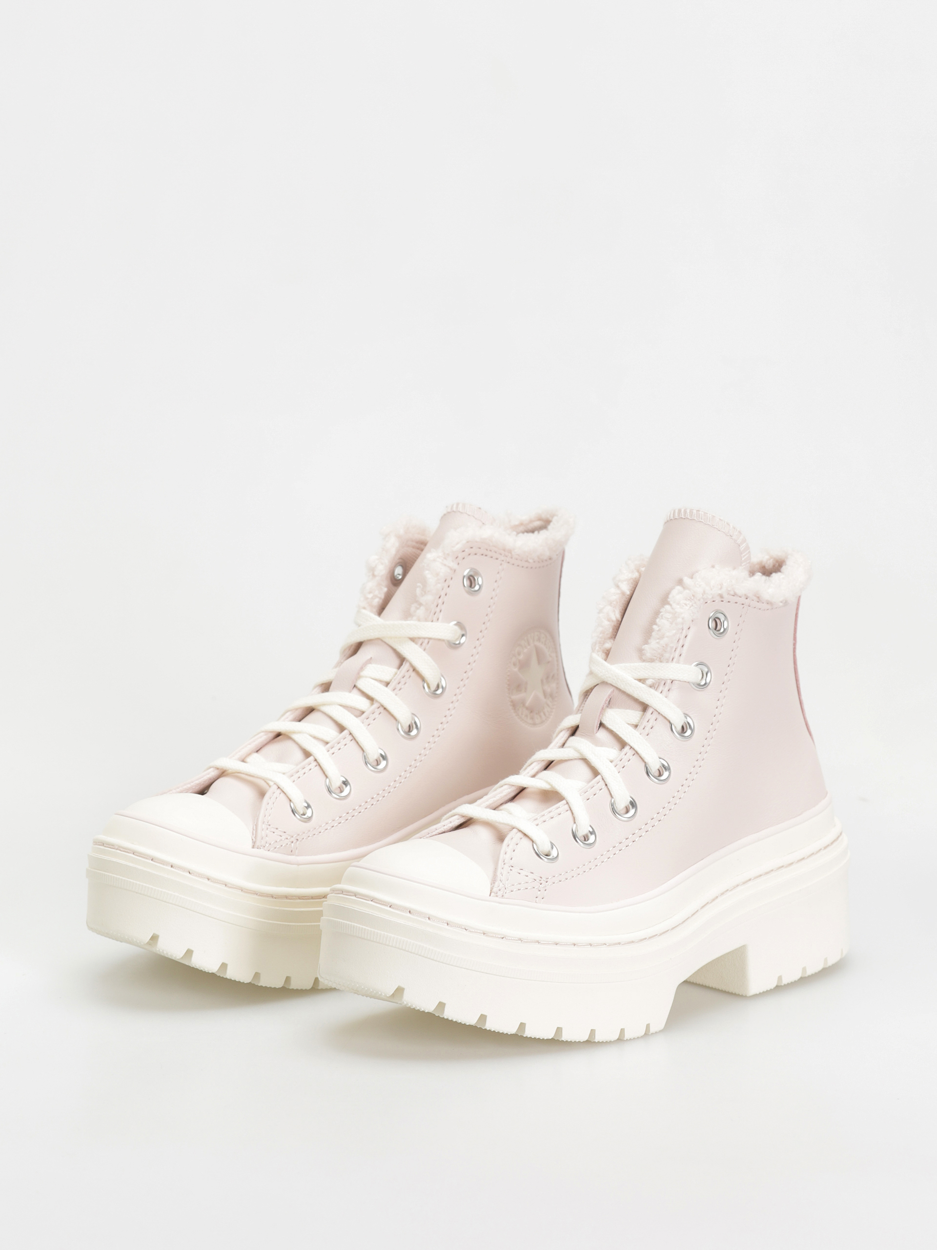 Cipők Converse Chuck Taylor All Star Lugged Heel Sherpa Wmn (blush hush/egret/egret)