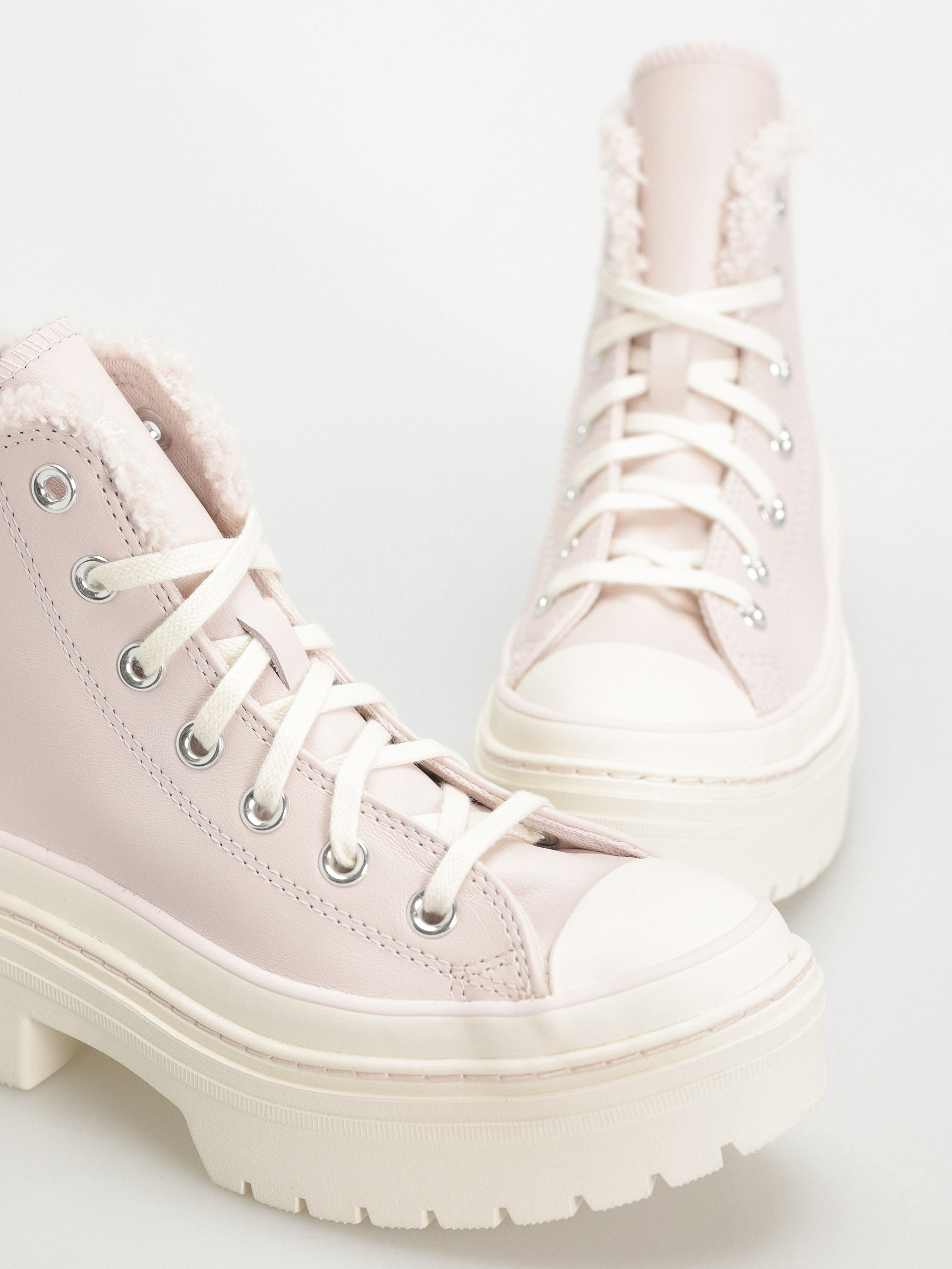 Cipők Converse Chuck Taylor All Star Lugged Heel Sherpa Wmn (blush hush/egret/egret)