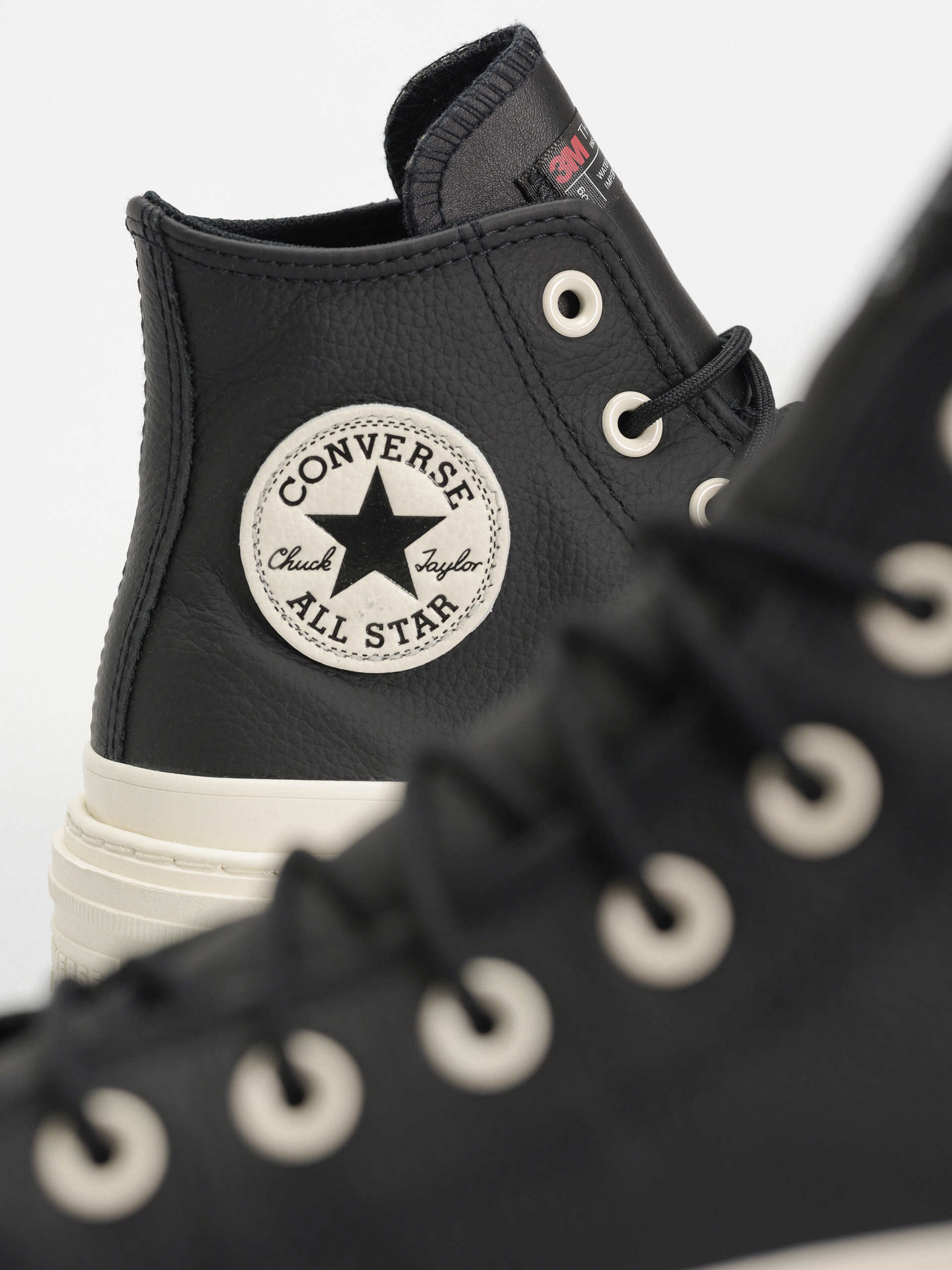 Cipők Converse Chuck Taylor All Star Lugged Heel Platform Waterproof Wmn (black/black/egret)