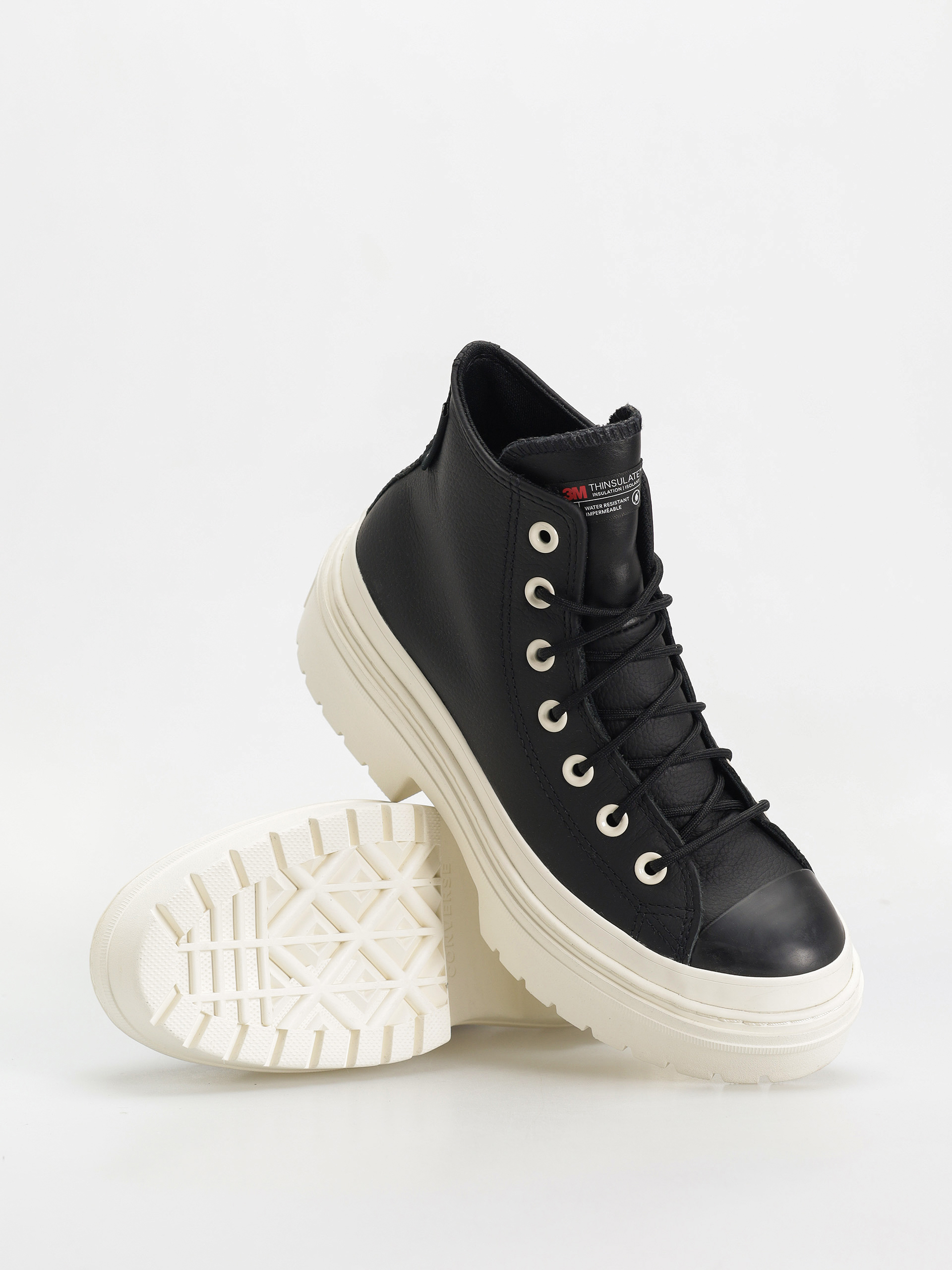 Cipők Converse Chuck Taylor All Star Lugged Heel Platform Waterproof Wmn (black/black/egret)