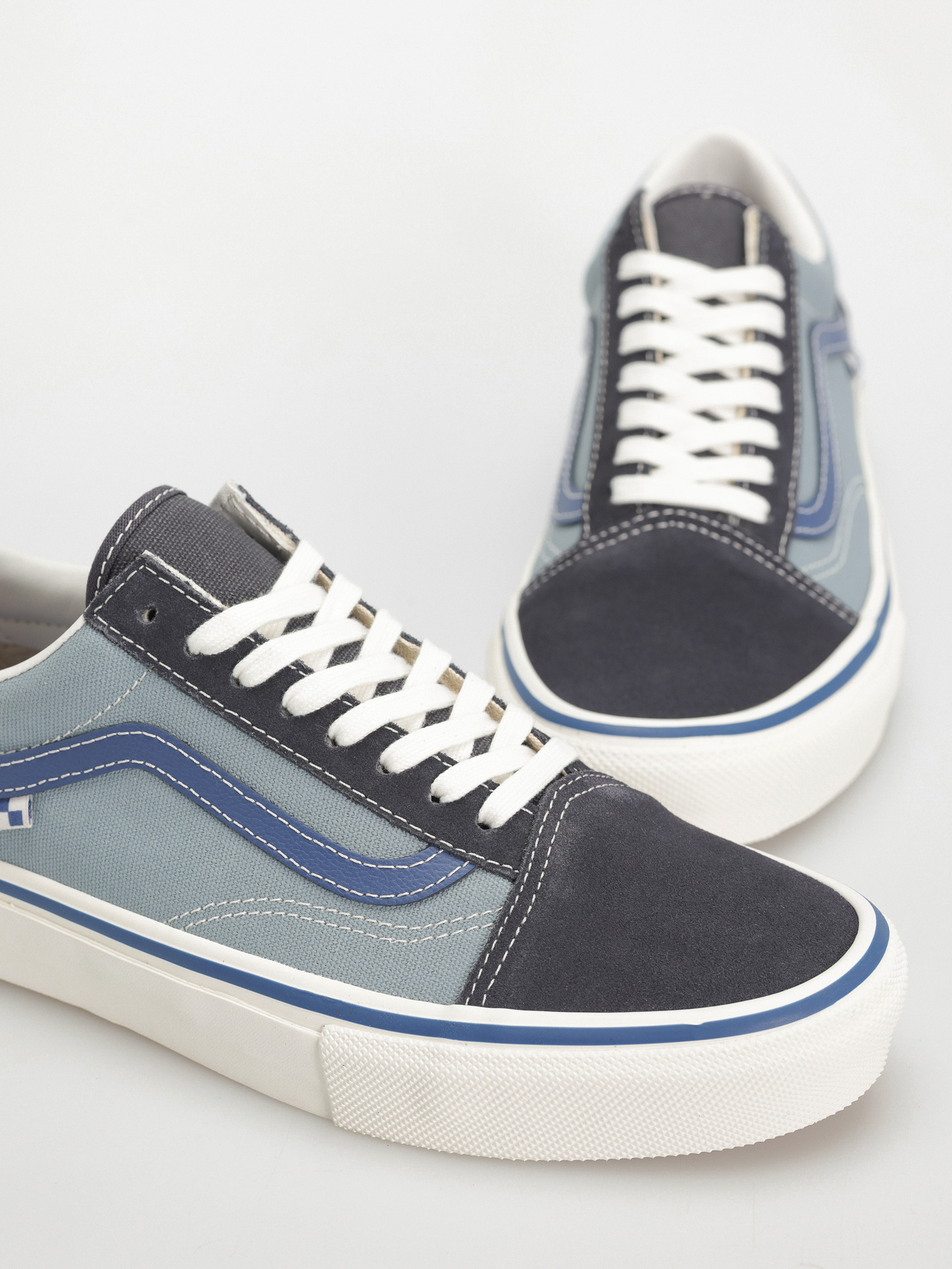Vans Skate Old Skool Cipők (elijah berle/vintage blue)