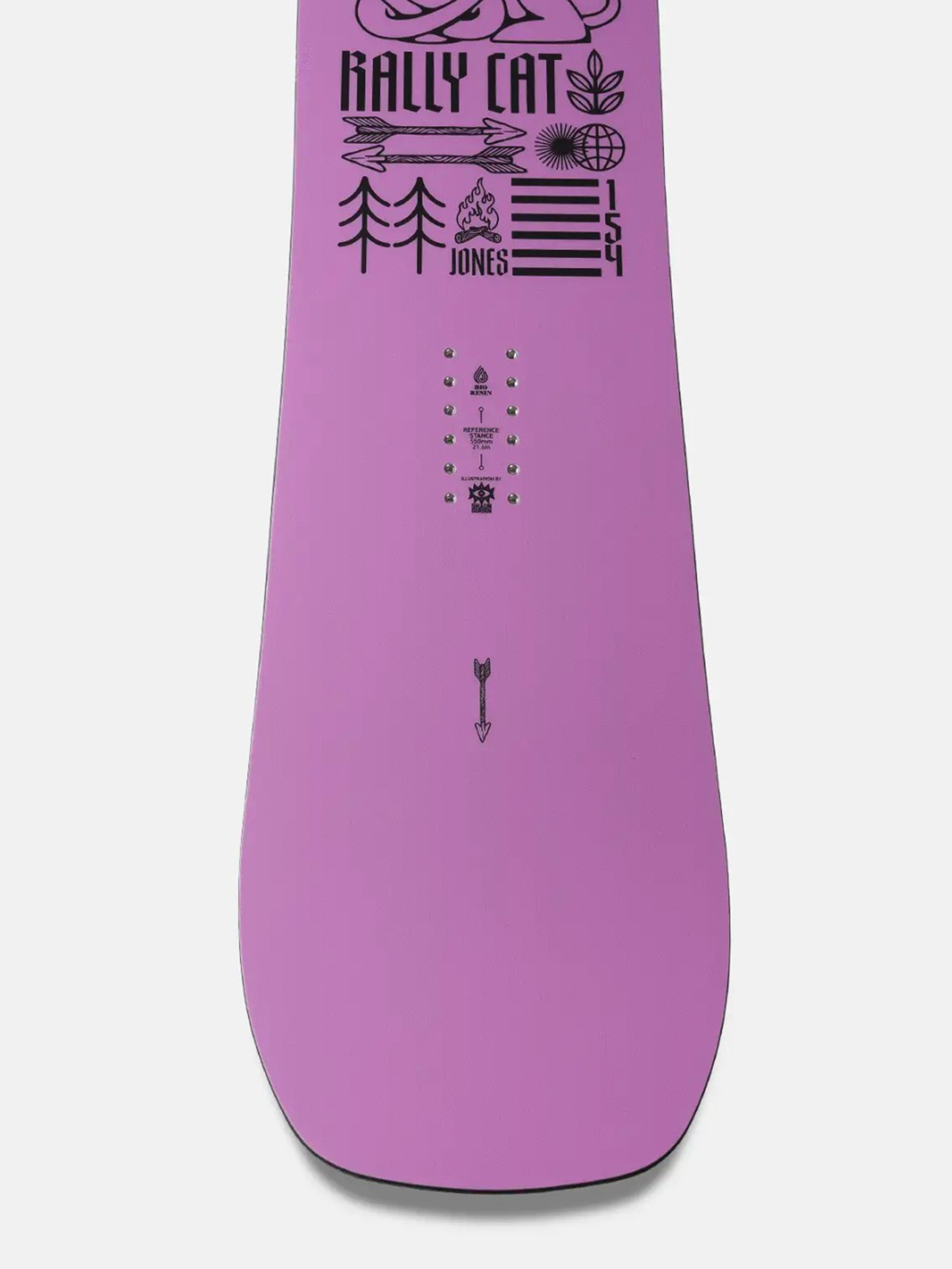 Női Snowboard Jones Snowboards Rally Cat (pink/black)