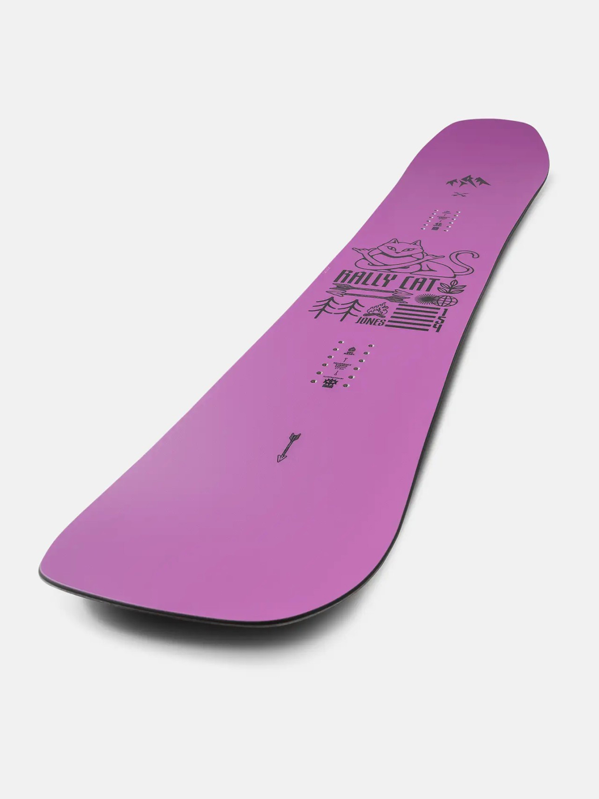 Női Snowboard Jones Snowboards Rally Cat (pink/black)