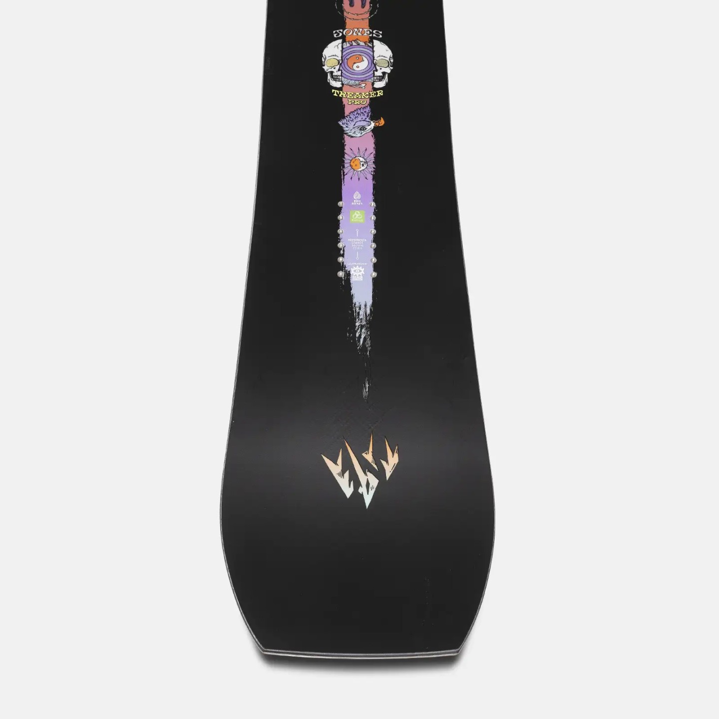 Férfi Snowboard Jones Snowboards Tweaker Pro (teal/purple/orange)